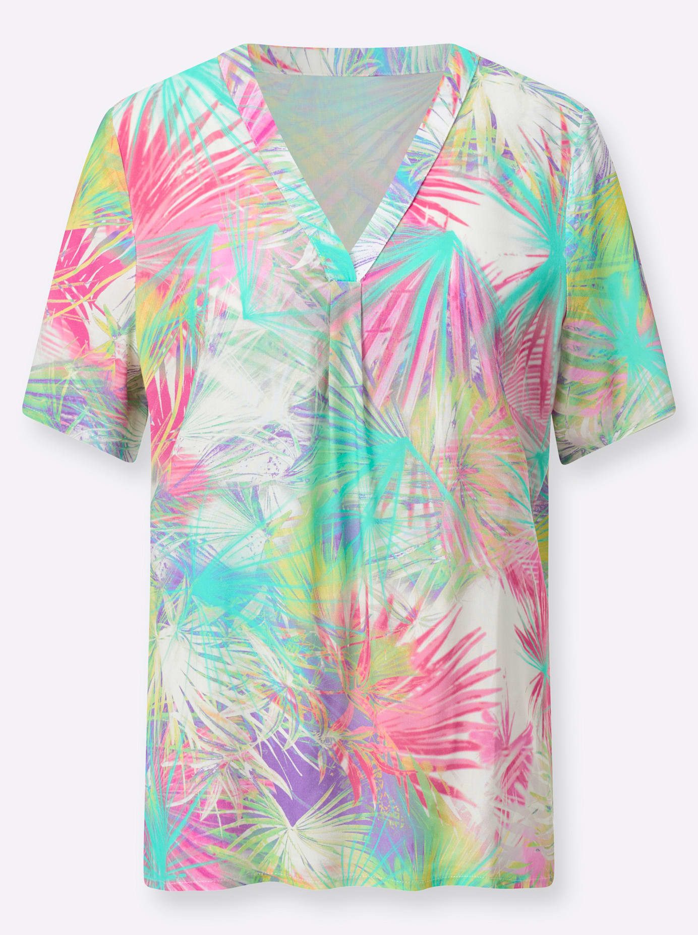 Classic Basics Blouse met korte mouwen