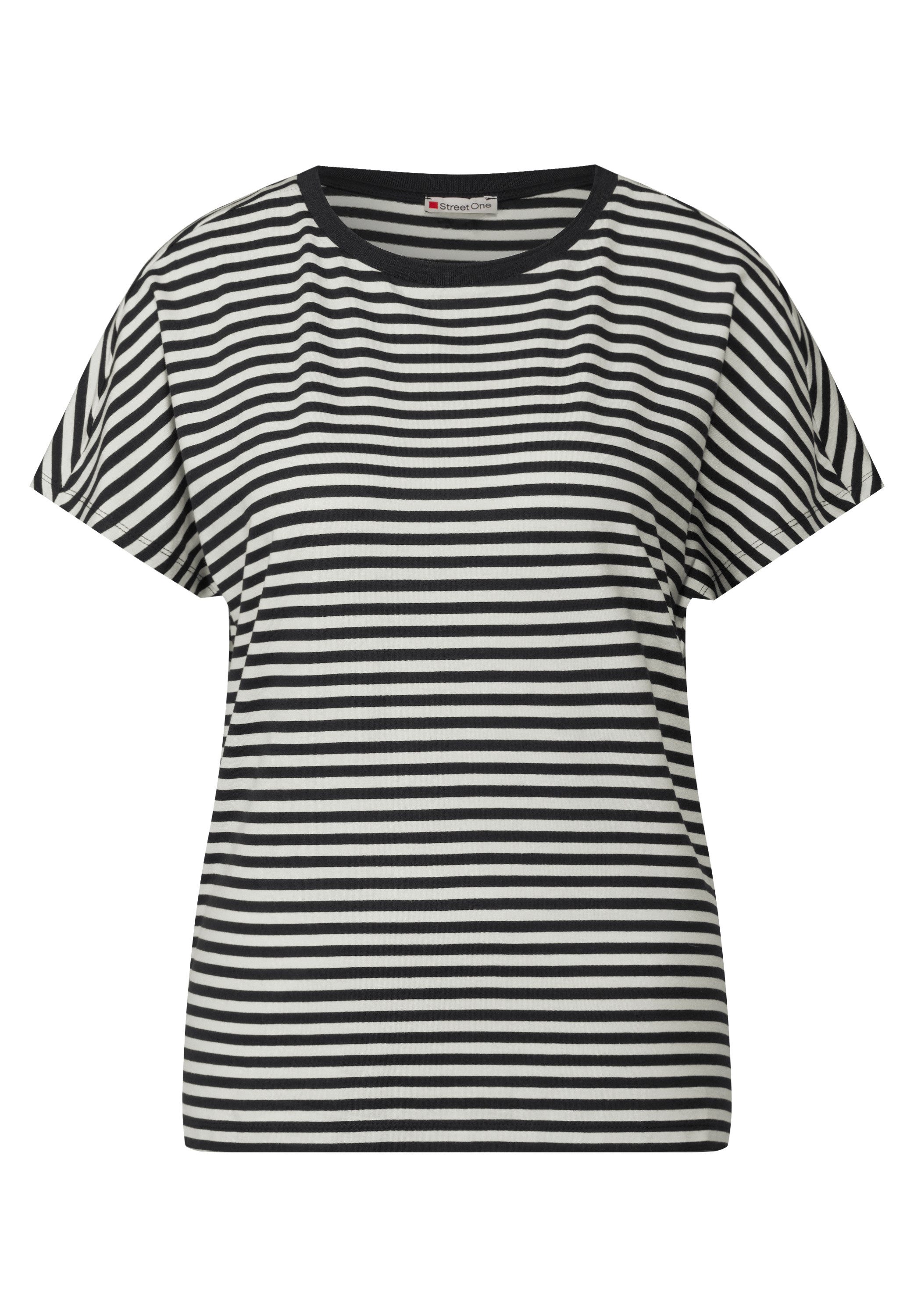 STREET ONE T-shirt Style Crista met streepmotief