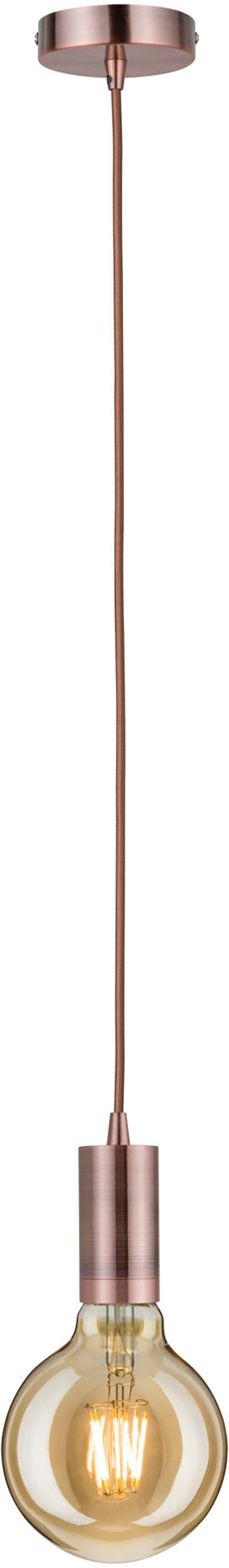 Paulmann Hanglamp Neordic Haldis max. 1x60W Koper 230V Metaal (1 stuk)