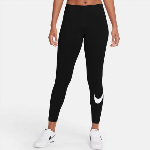 NU 15% KORTING: Nike Sportswear legging Nike Sportswear Essential Women's Mid-rise Swoosh Leggings