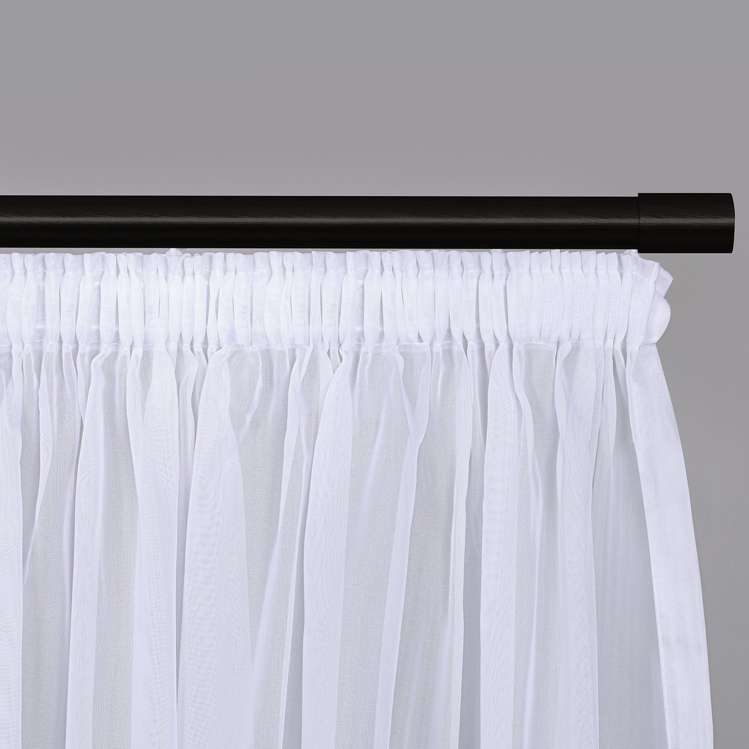 Gerster Gordijn Bianca Kant-en-klaar-store voile gerecycled "Bianca" (1 stuk)