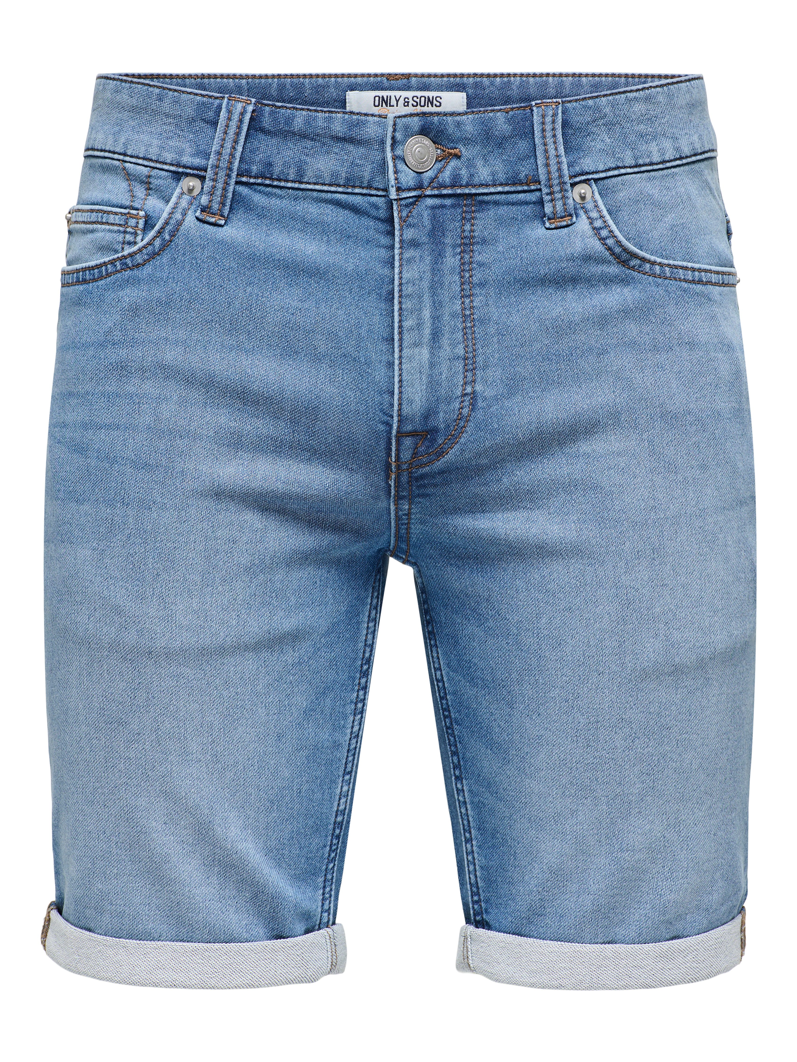 ONLY & SONS Jeansshort ONSPLY LIGHT BLUE 5189 SHORTS DNM NOOS