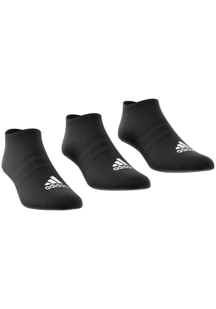 adidas Performance Functionele sokken THIN AND LIGHT NOSHOW SOCKS, 3 PAAR (3 paar)