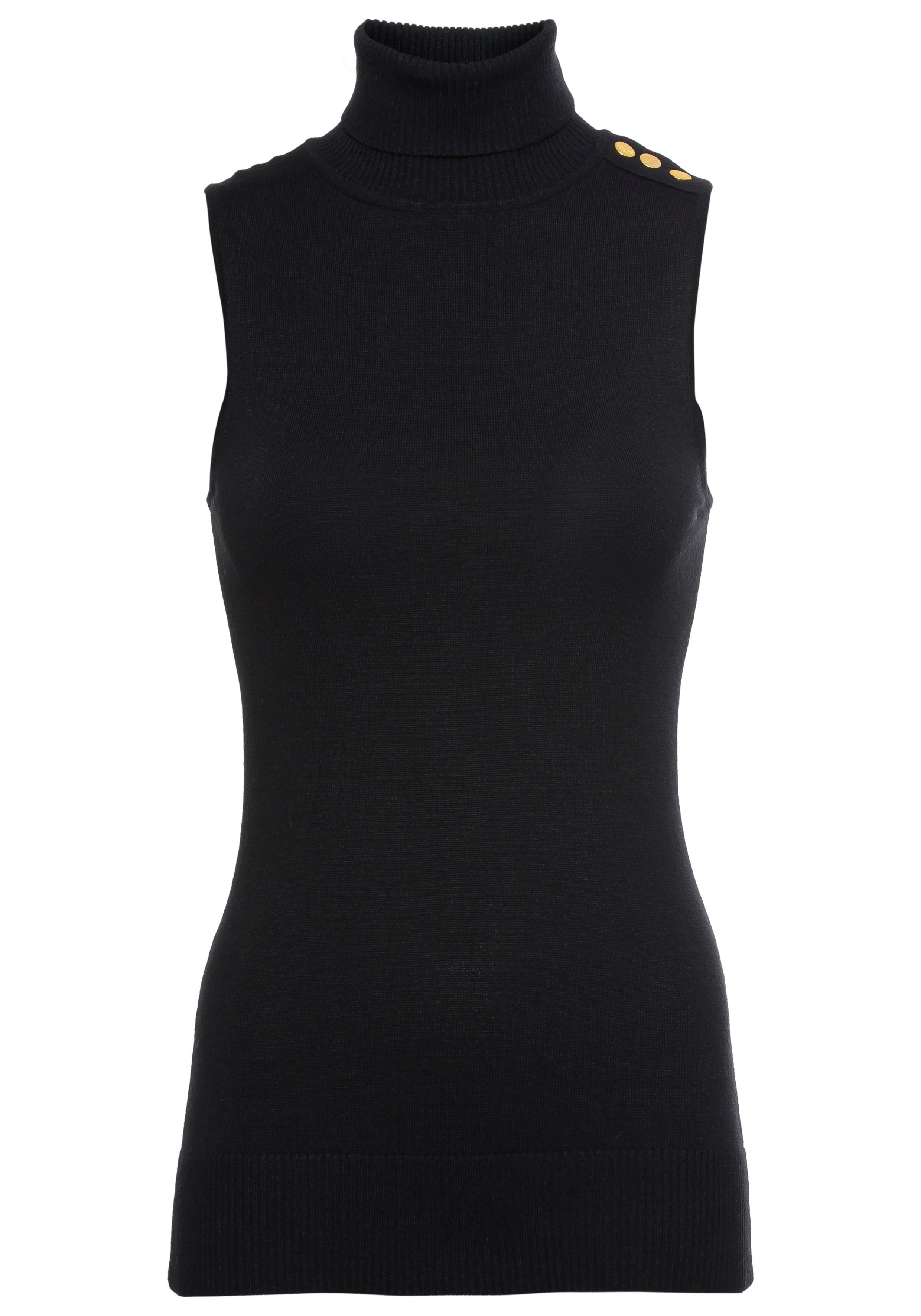Melrose Gebreide top met col