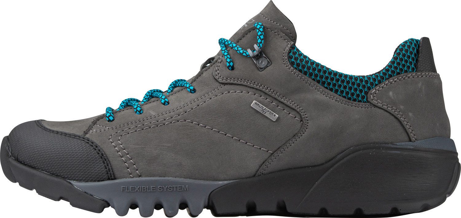 Waldläufer Veterschoenen H-FRITZ , vrijetijdsschoen, outdoorschoen, sneaker in tex-uitvoering, h-breedte