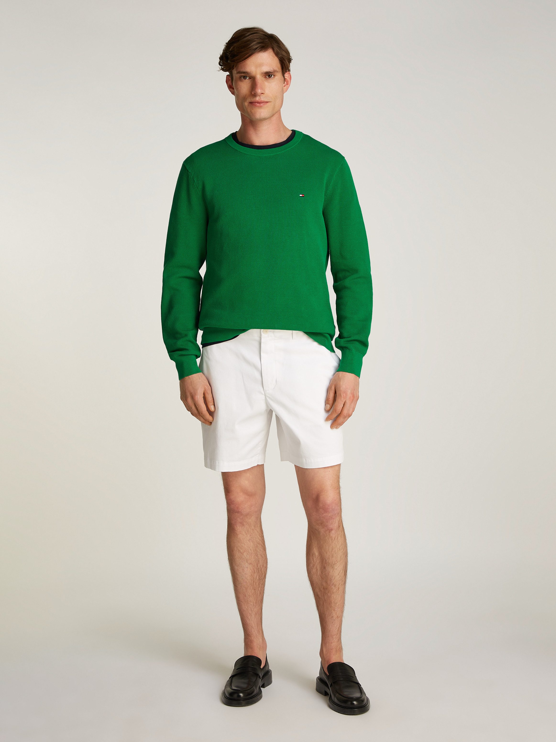 Tommy Hilfiger Trui met ronde hals ESSENTIAL STRUCTURE CREW NECK