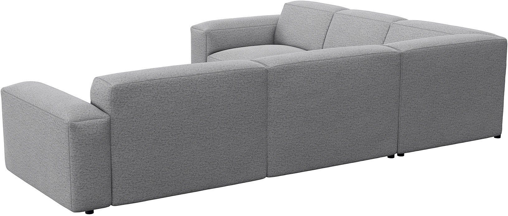 FLEXLUX Hoekbank Lucera, super comfortabel door hoogwaardige zitconstructie met koudschuim