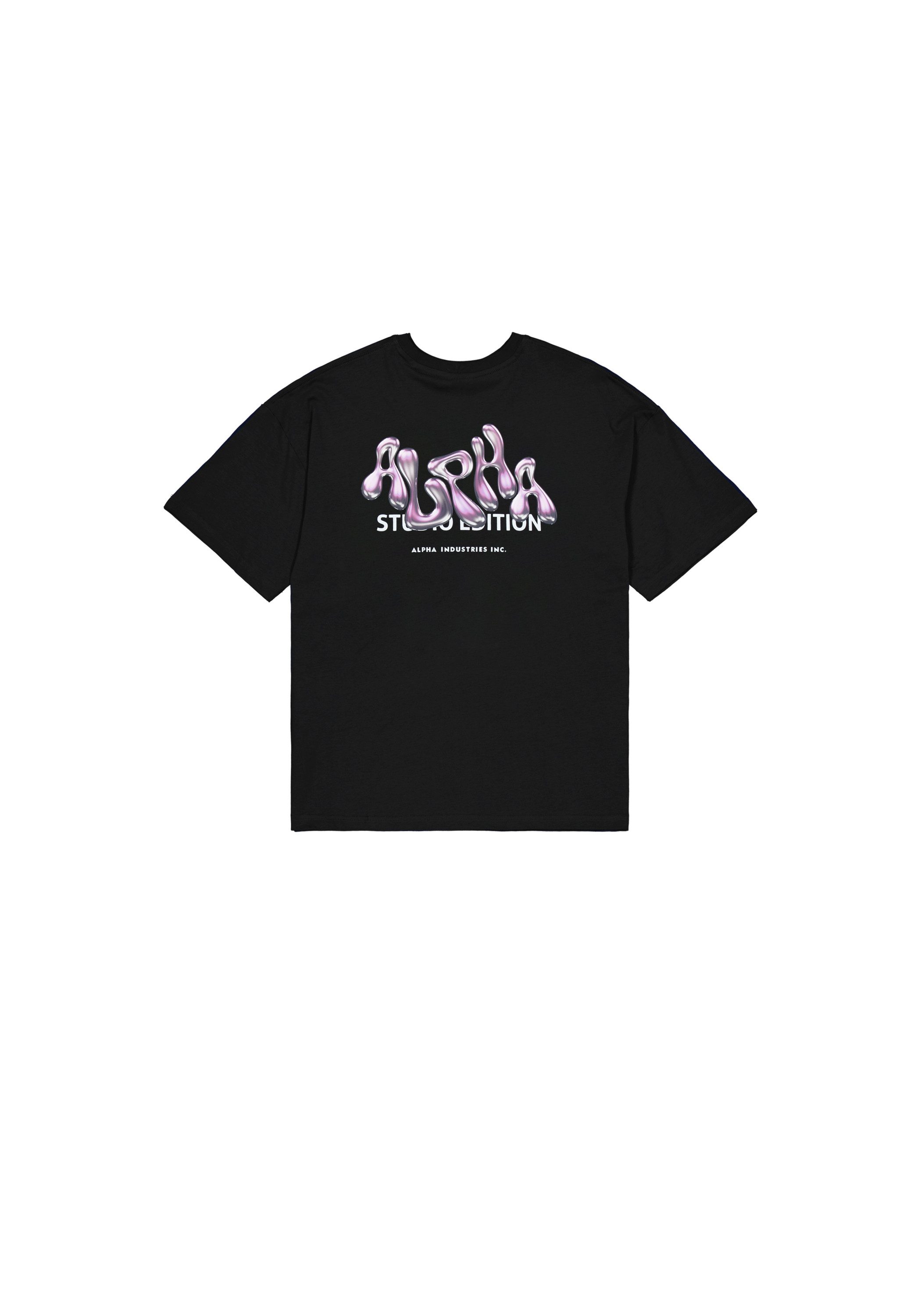 Alpha Industries T-shirt Studio Edition Backprint T-Shirt W