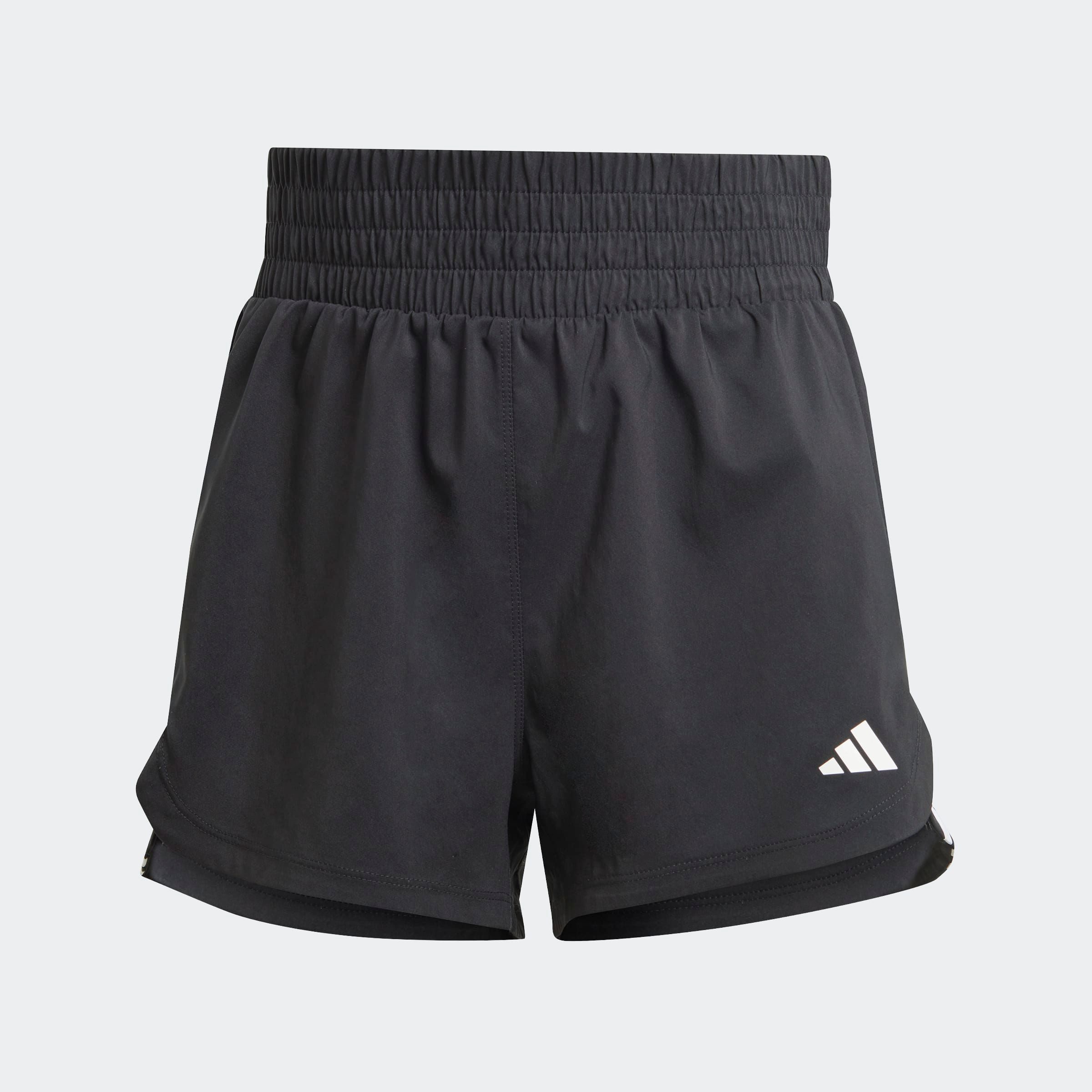 adidas Performance Short PACER WVN HIGH Geweven trainingsshorts met hoge taille (1-delig)
