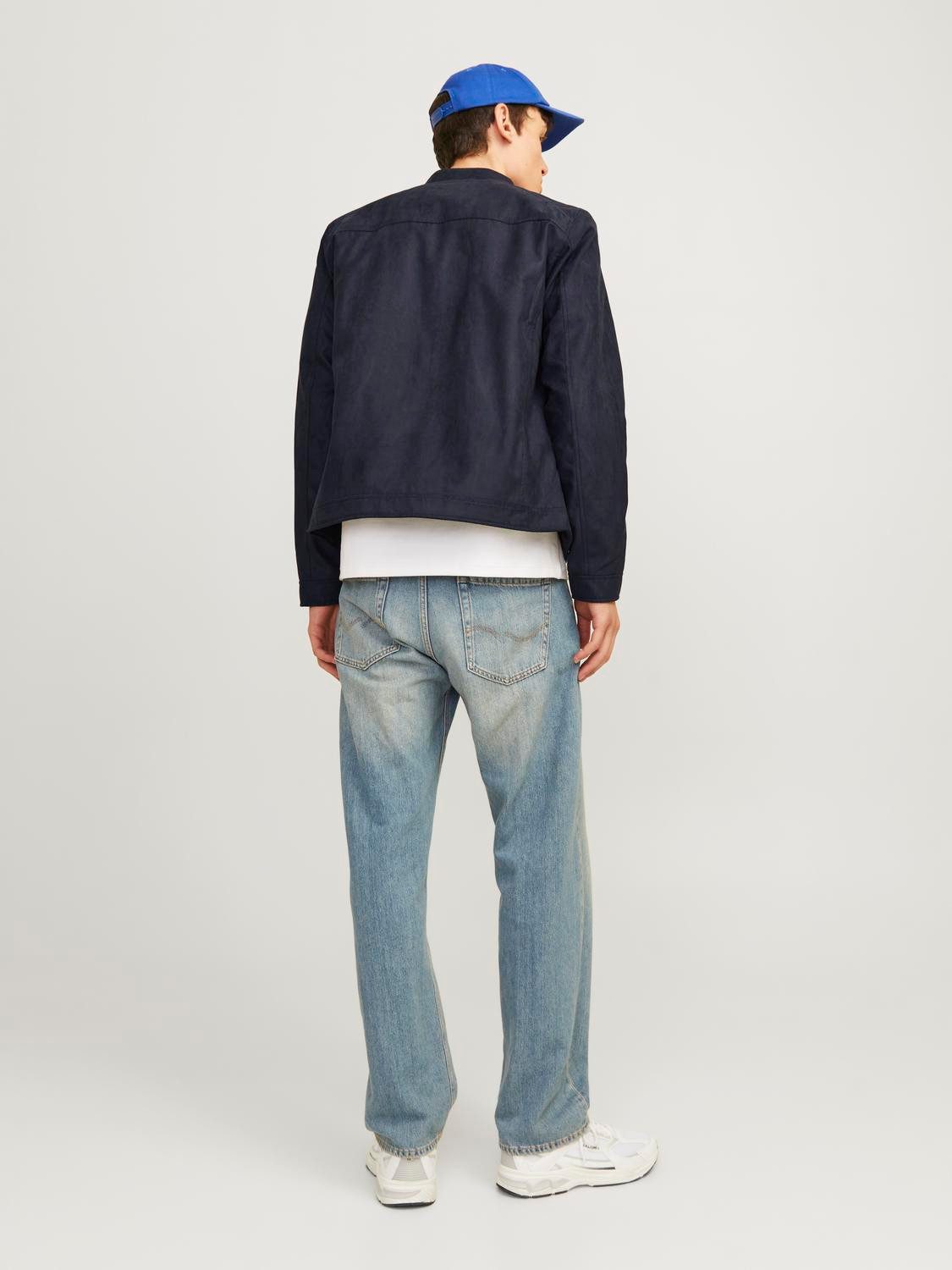 Jack & Jones Imitatieleren jack JJEDYLAN CLEAN JACKET NOOS