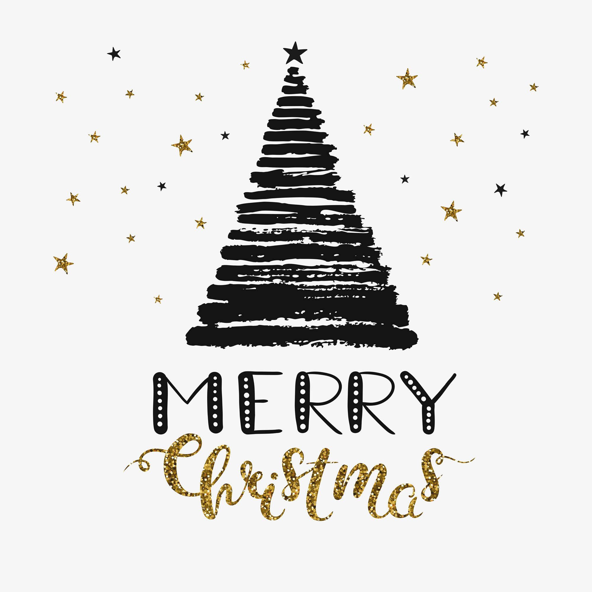 queence Sierkussen Levi Kussenhoes, Vrolijk Kerstfeest, kerstboom, kerstmotief, feestelijk (1 stuk)