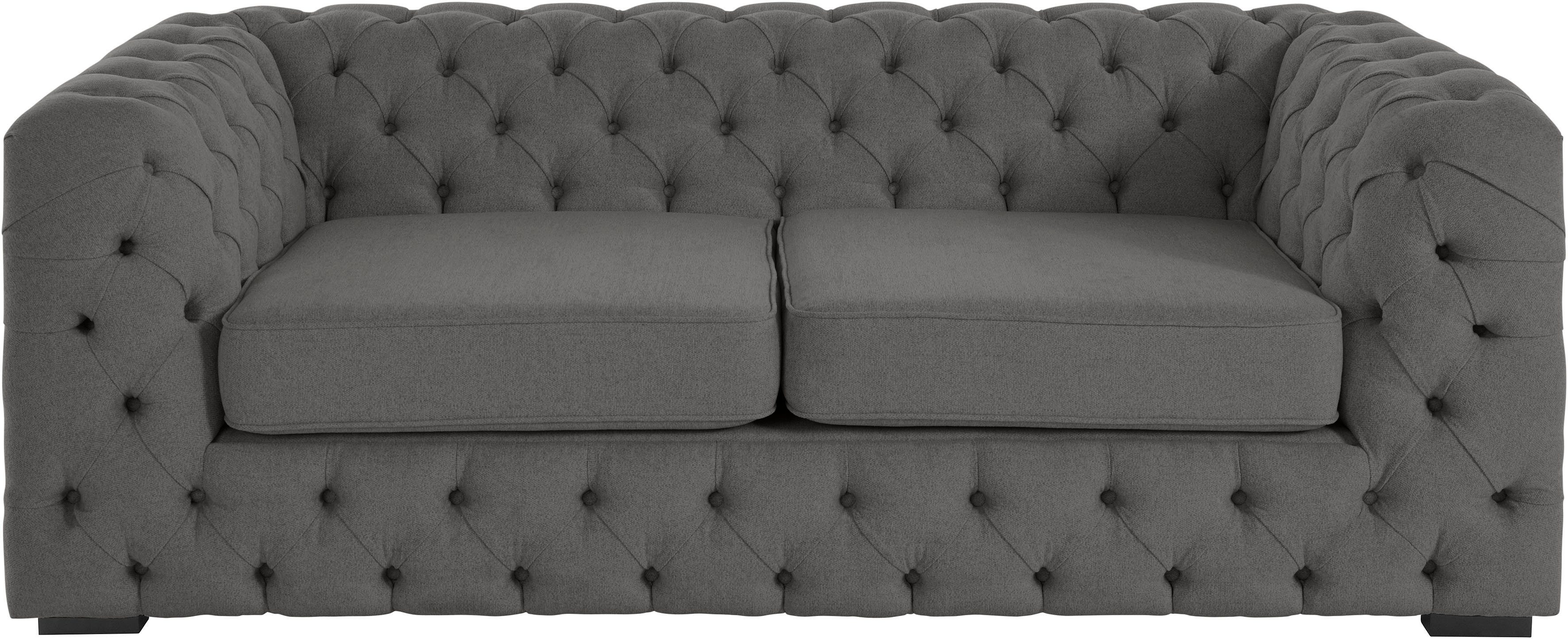 Guido Maria Kretschmer Home&Living Chesterfield-bank Kalina met klassieke chesterfield-capitonnage