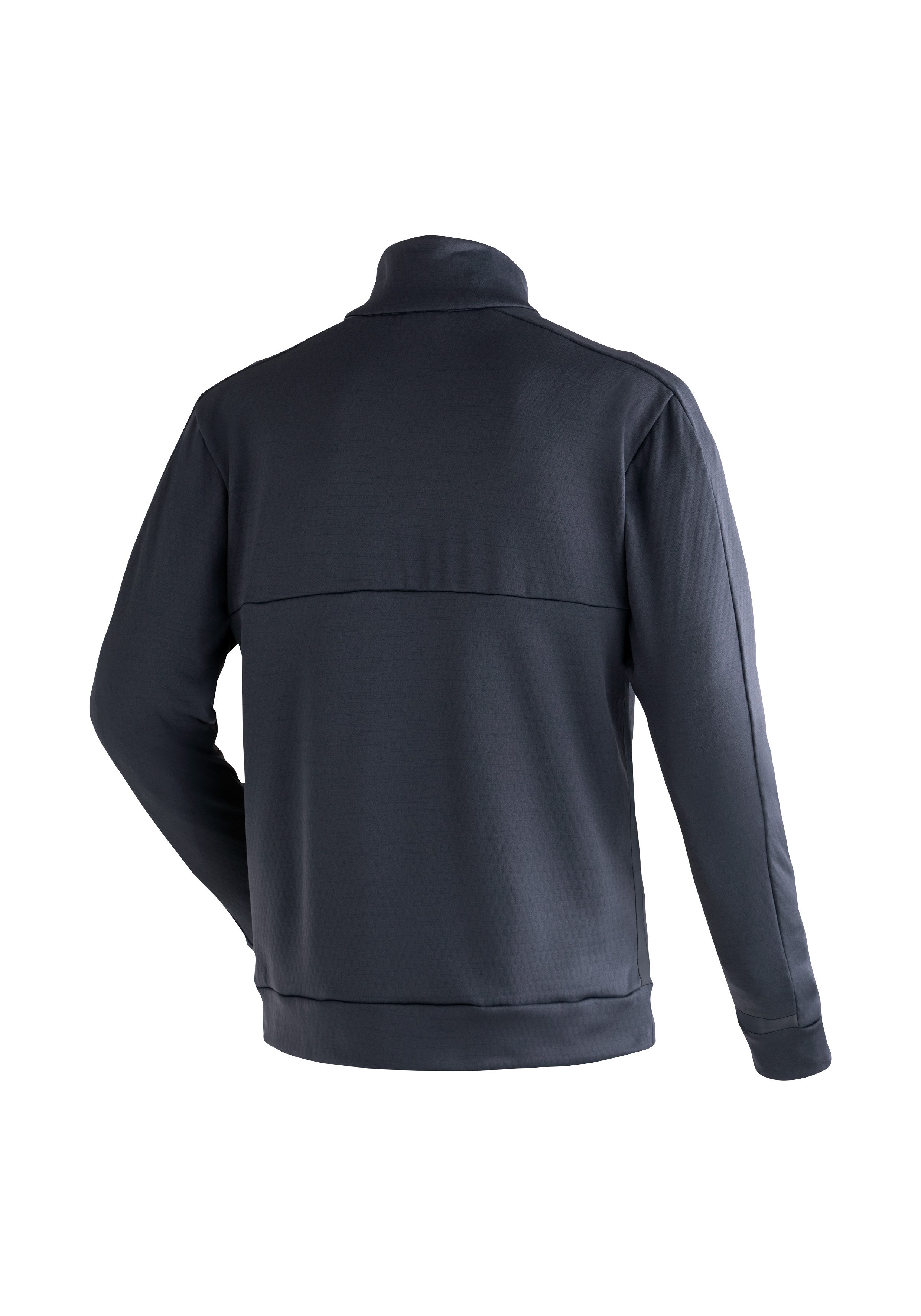 Maier Sports Functioneel shirt Granni M Heren midlayer-jack, ademend en snel drogend, fleece-jack