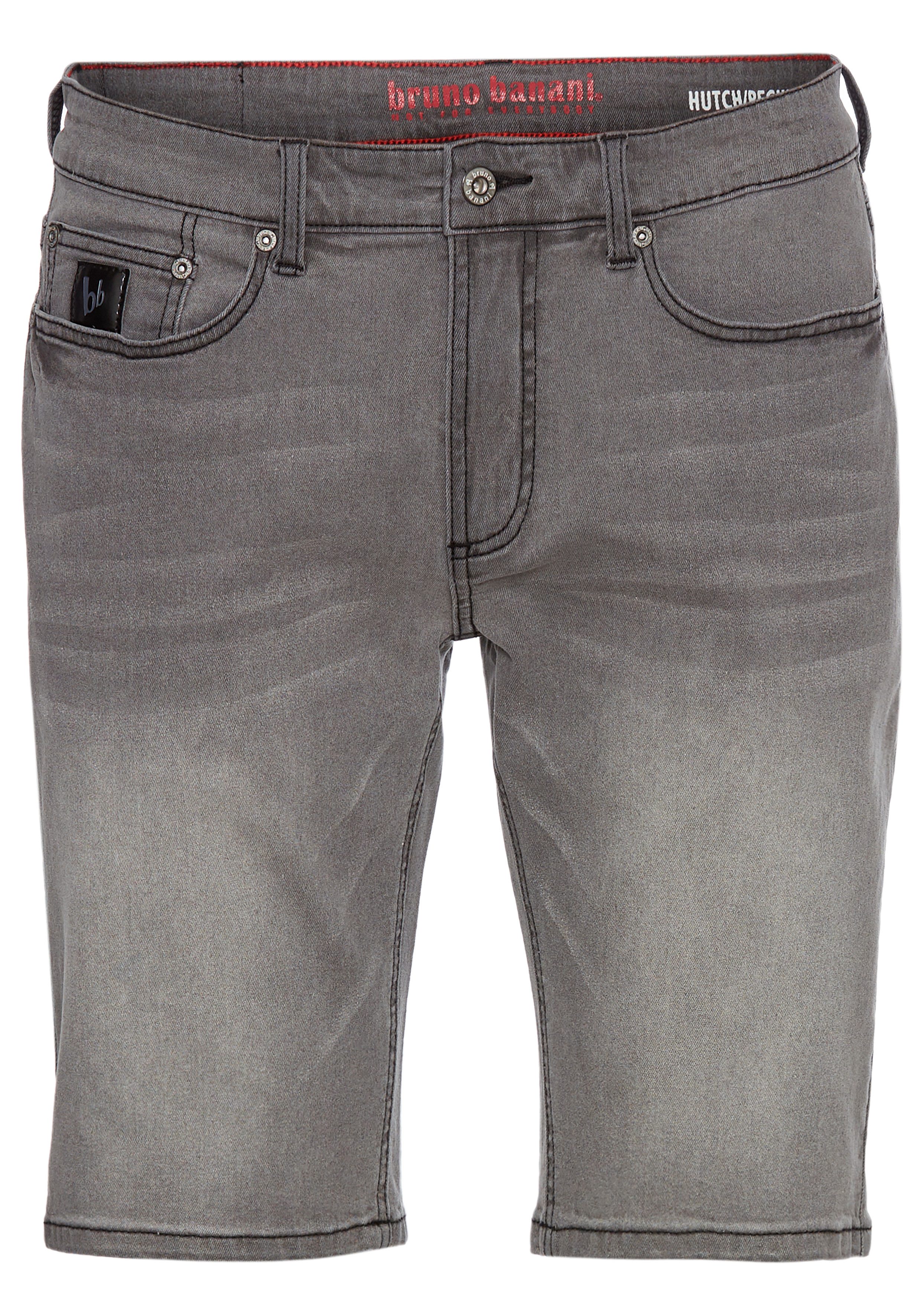 Bruno Banani Jeansshort Hutch-Shorts lage taillehoogte