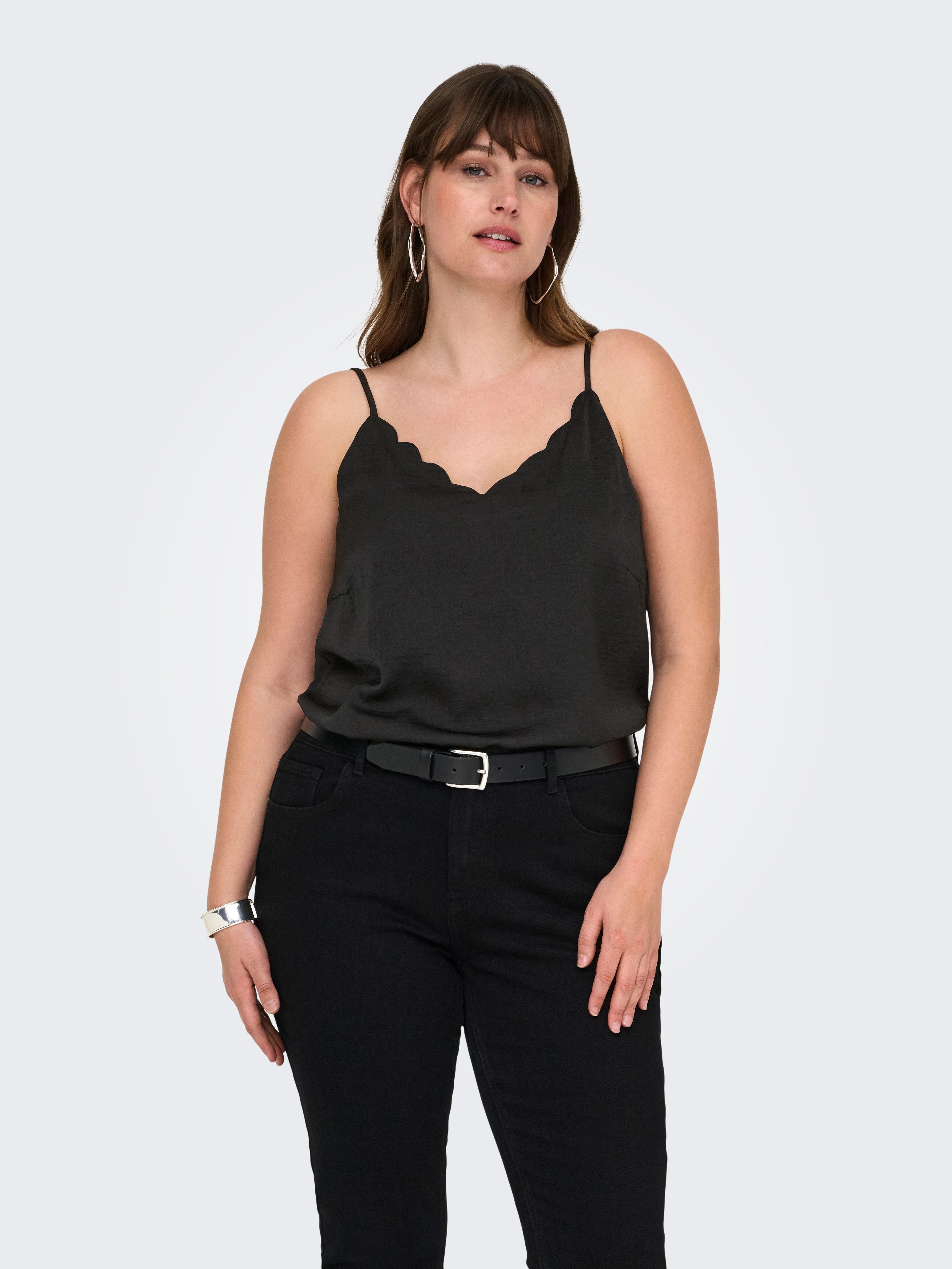 ONLY CARMAKOMA Top CARDEBBIE SINGLET WVN NOOS