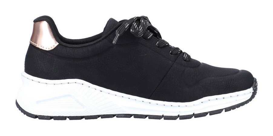 Rieker Sneakers met memosoft-binnenzool, vrijetijdsschoen, lage schoen, veterschoen