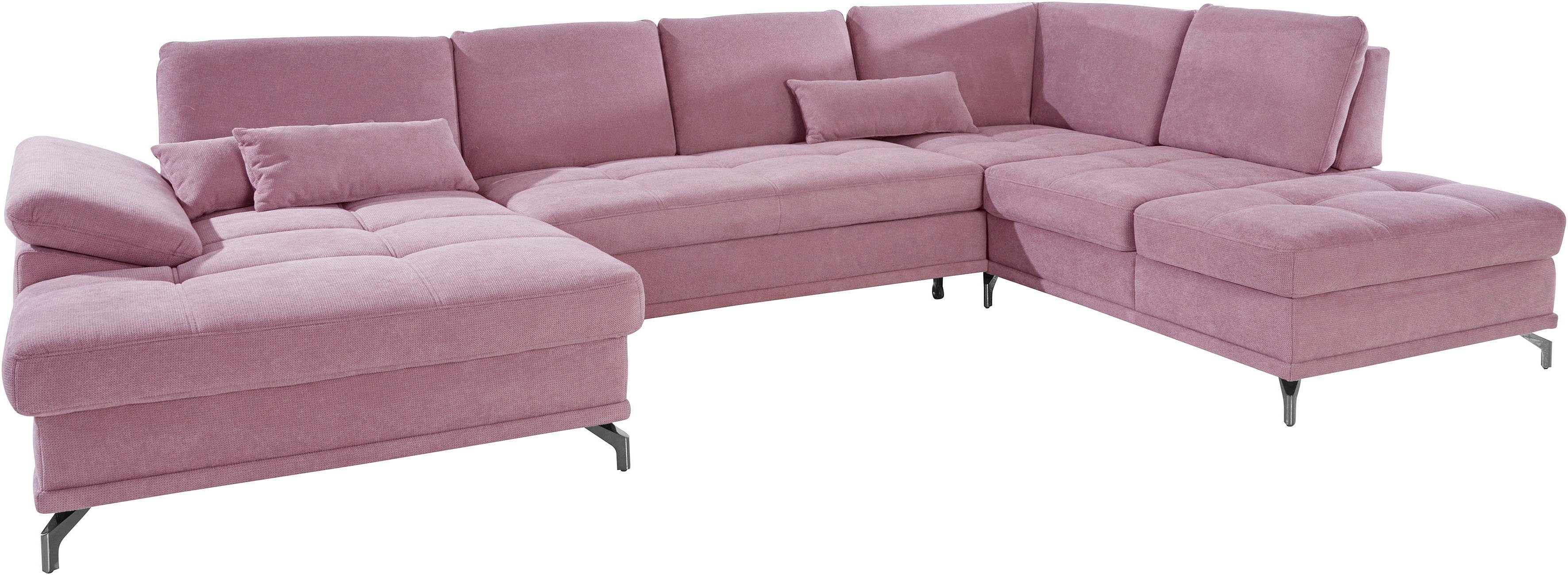 Places of Style Zithoek Costello U-vorm, met zitdiepteverstelling, armleuningverstelling en