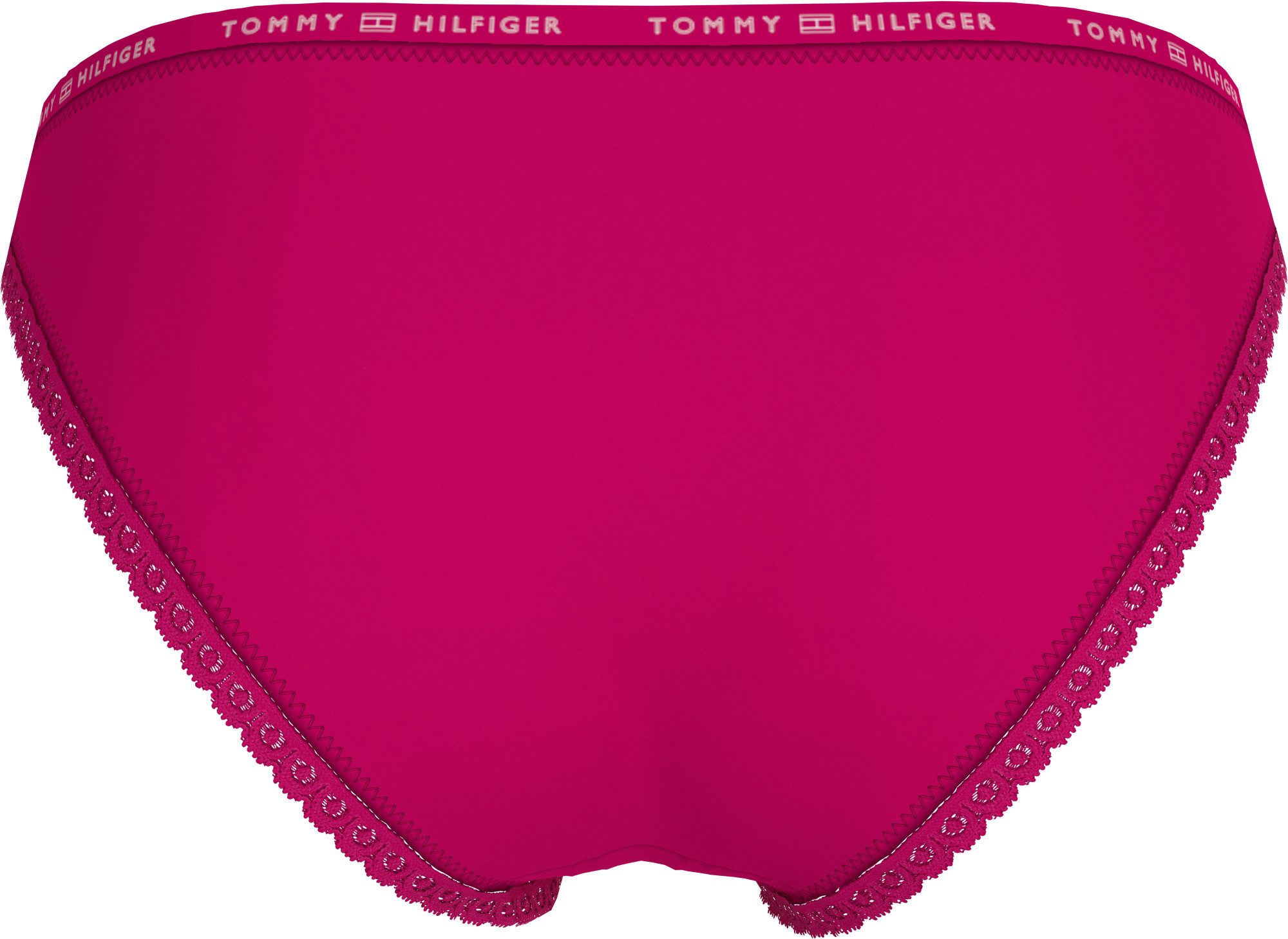 Tommy Hilfiger Underwear Bikinibroekje 3 PACK LACE BIKINI met kantafwerking, logo-opdruk (3 stuks)