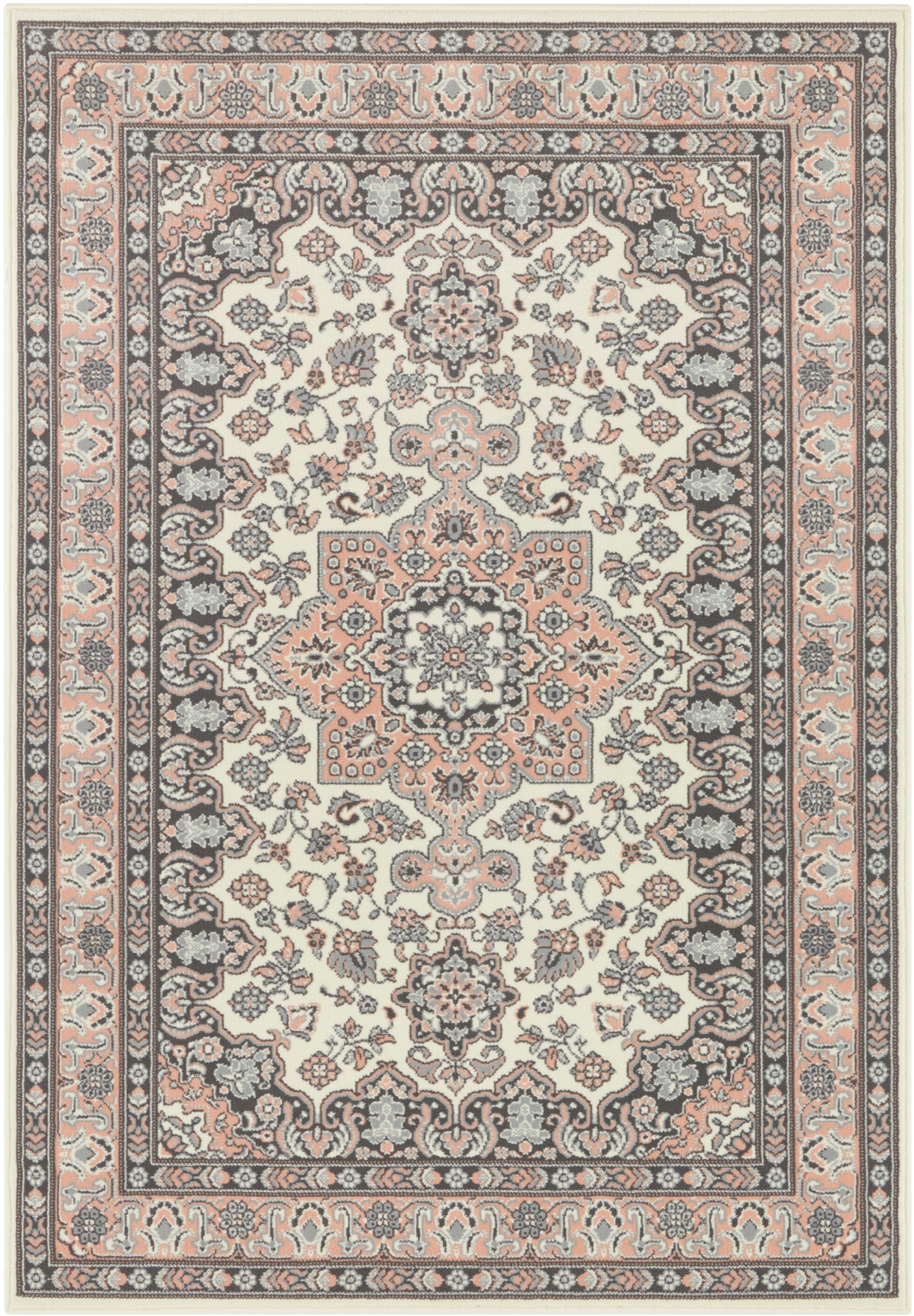 NOURISTAN Vloerkleed Parun Täbriz Kortpolig, orient, loper, vintage, eetkamer, woonkamer, gang