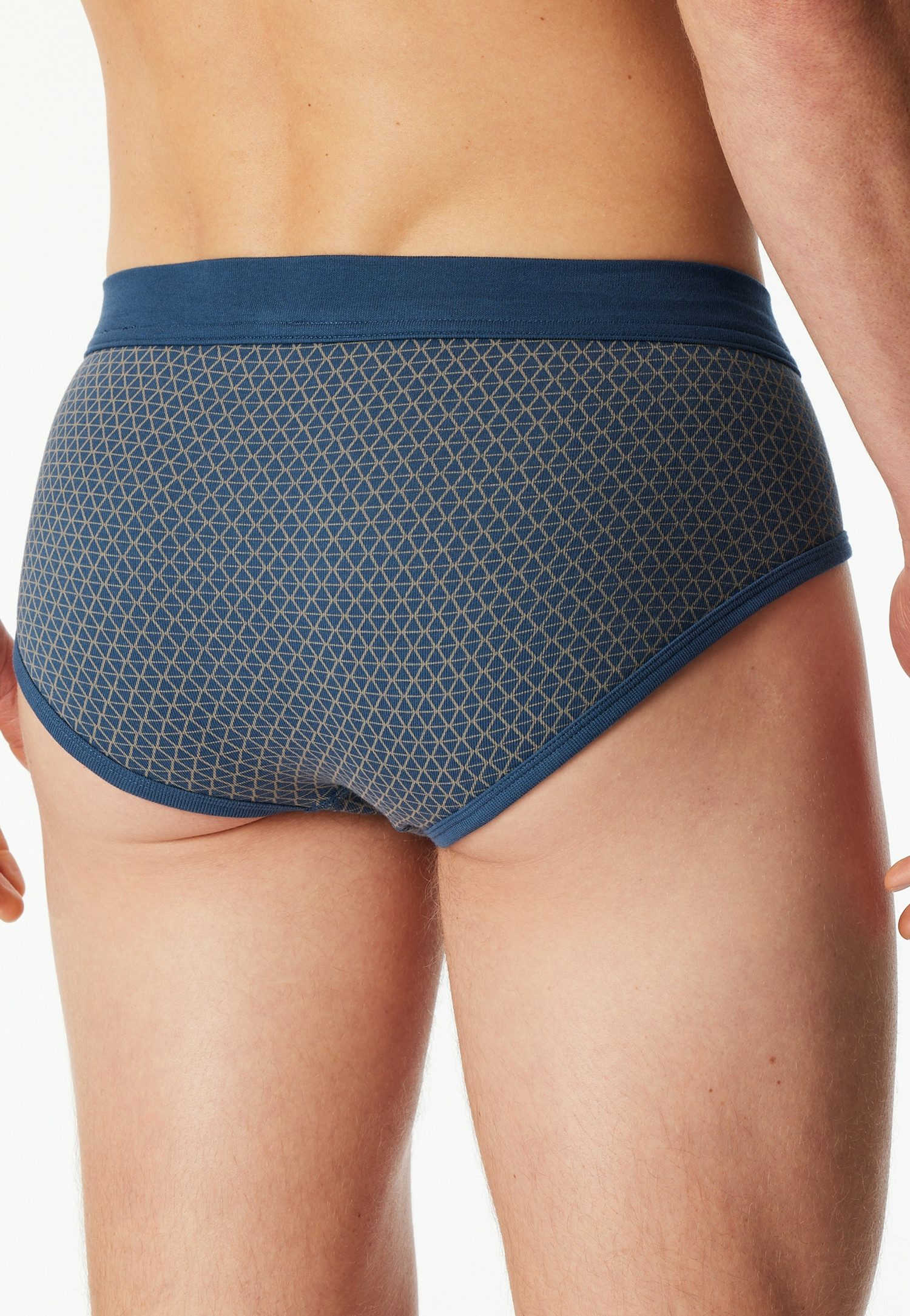 Schiesser Slip Classic Daywear met ingreep, zachte band, katoen (Set van 2)