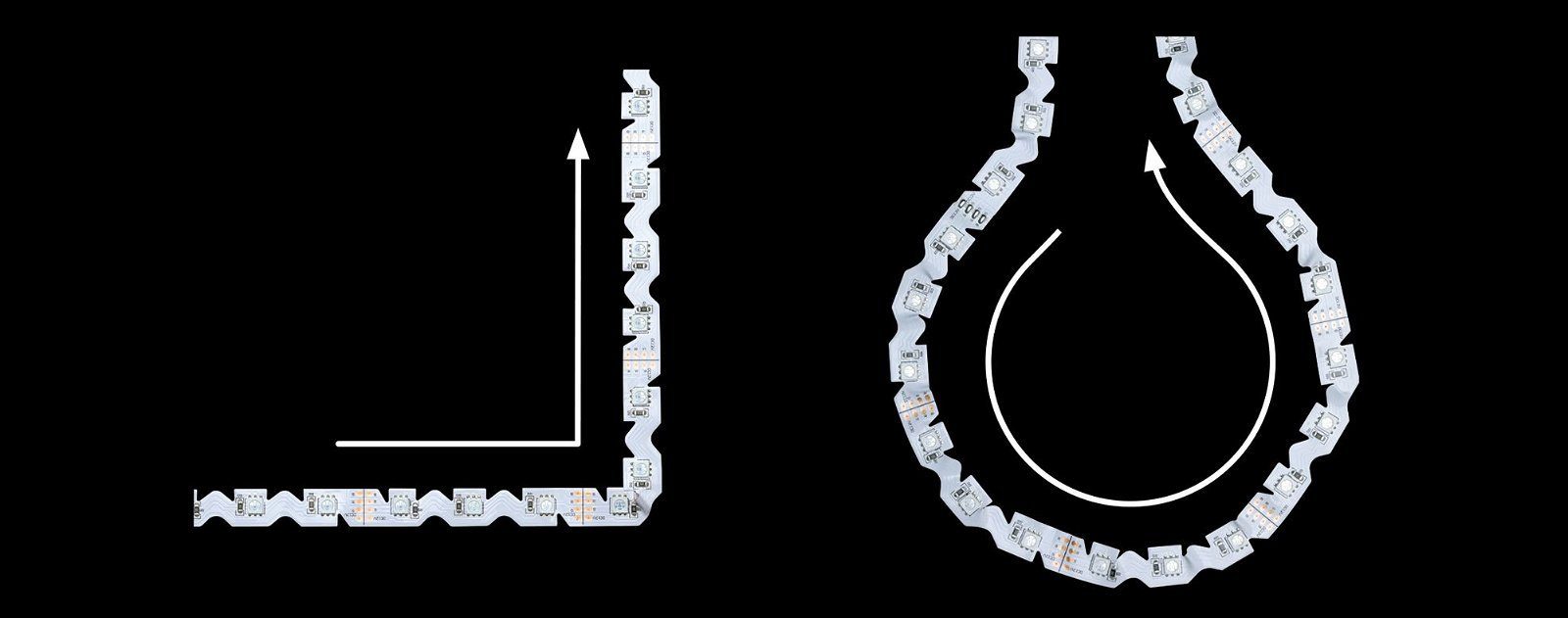 Paulmann Led-strepen Functie FlexLED 3D Set 1,5m RGB 11W 230V/24V 24VA Wit (1 stuk)