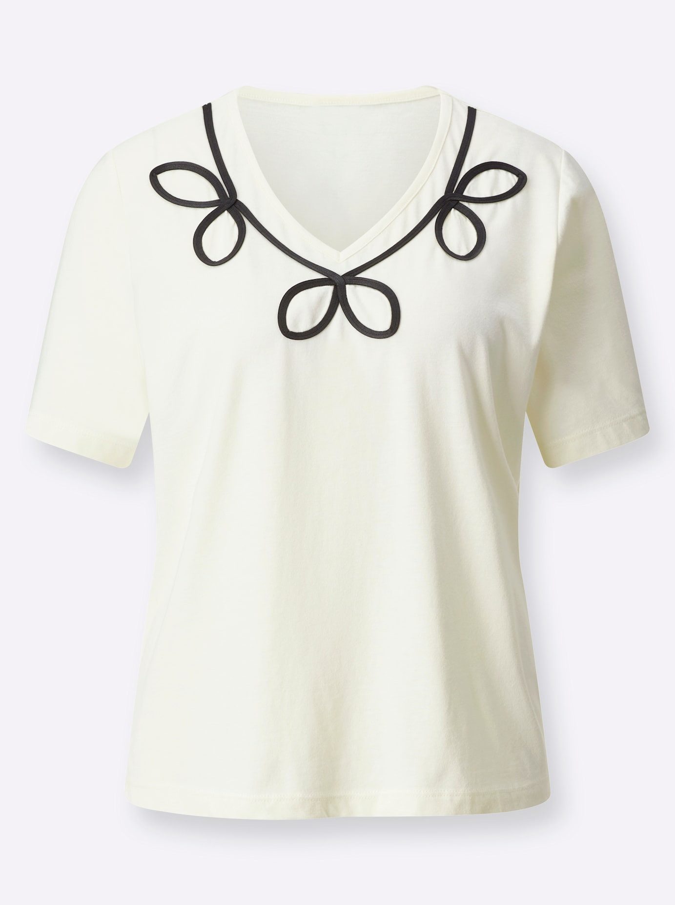 Lady Shirt met korte mouwen (1-delig)
