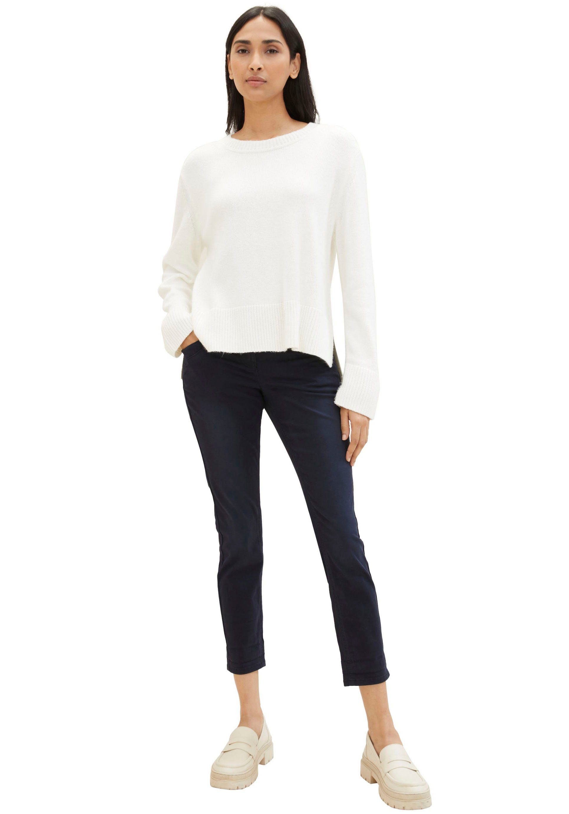Tom Tailor 7/8 broek met strikband aan de boord