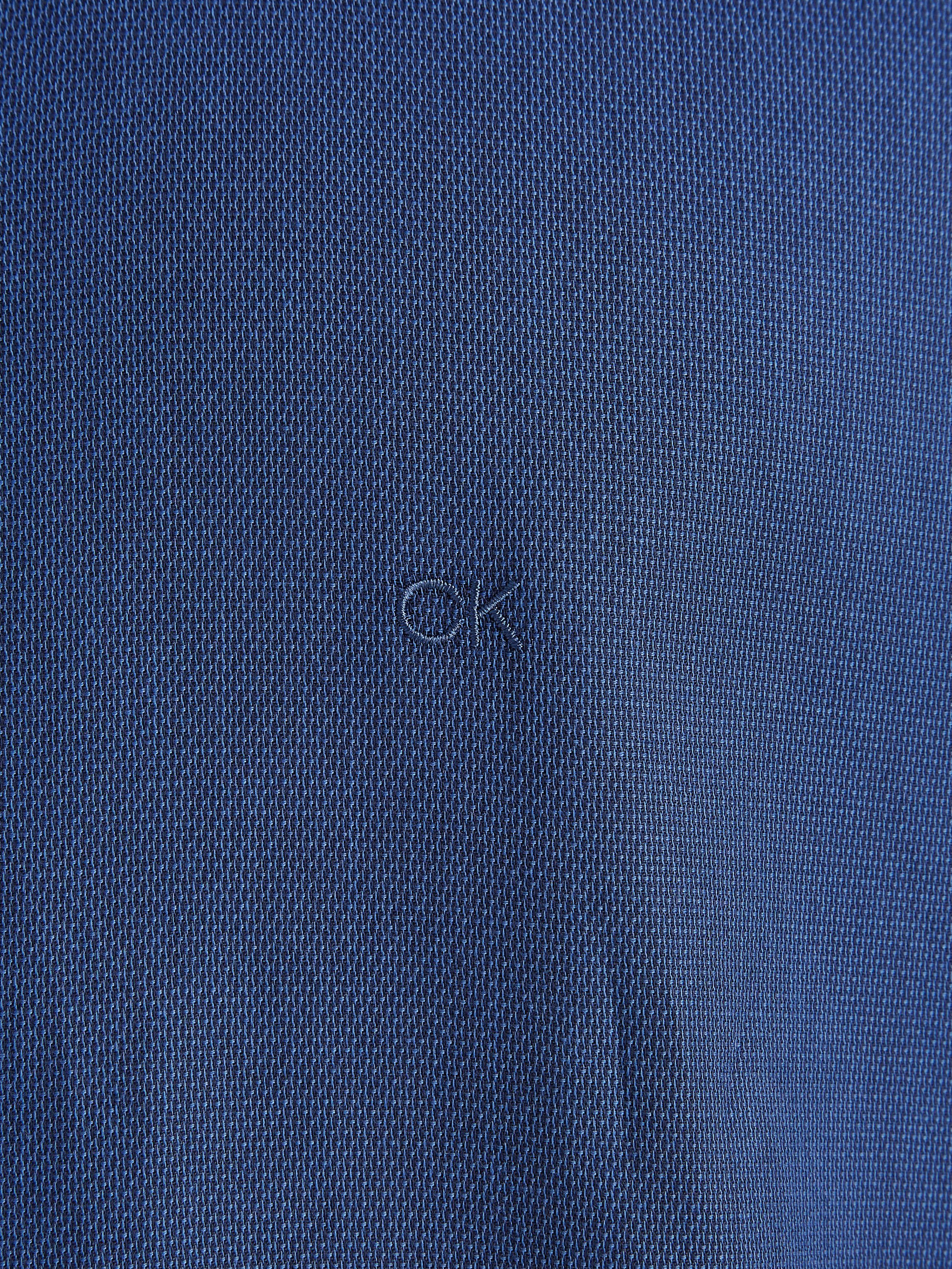 Calvin Klein Overhemd met lange mouwen TONAL STRUCTURE SLIM SHIRT