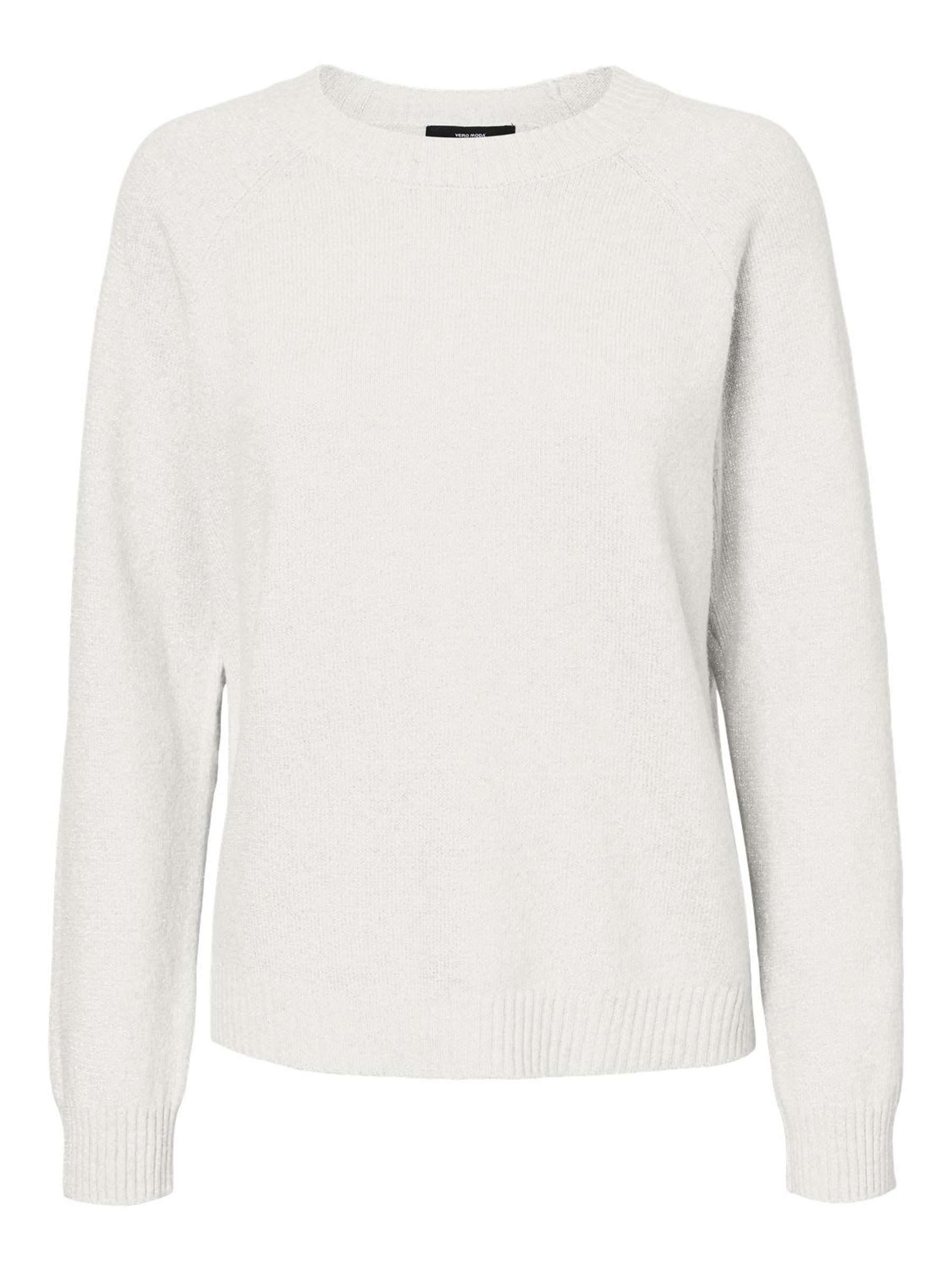 Vero Moda Trui met ronde hals VMDOFFYSHINE LS O-NECK BLOUSE REP NOOS