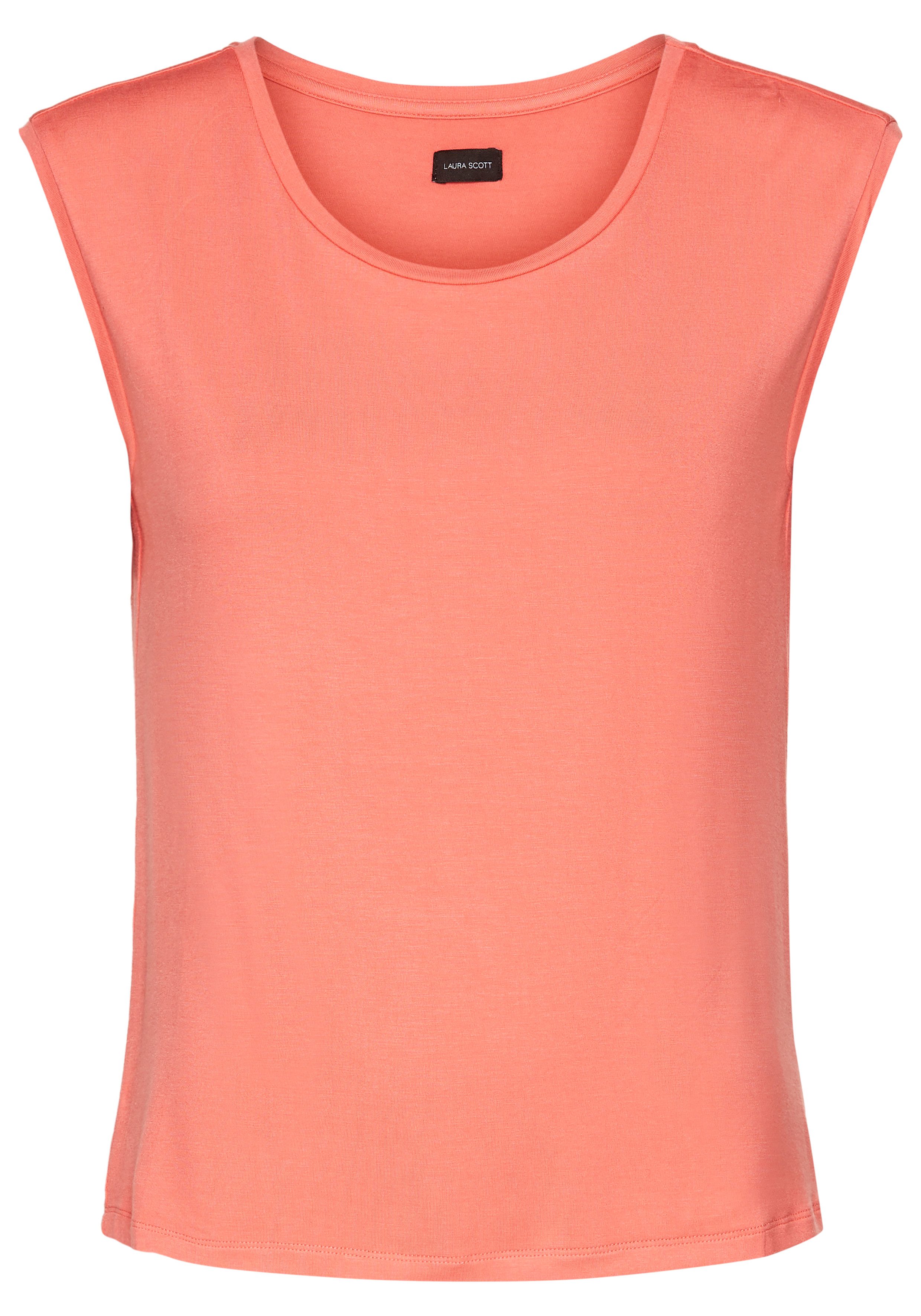 Laura Scott Top met afgeronde zoomafwerking (2 stuks)