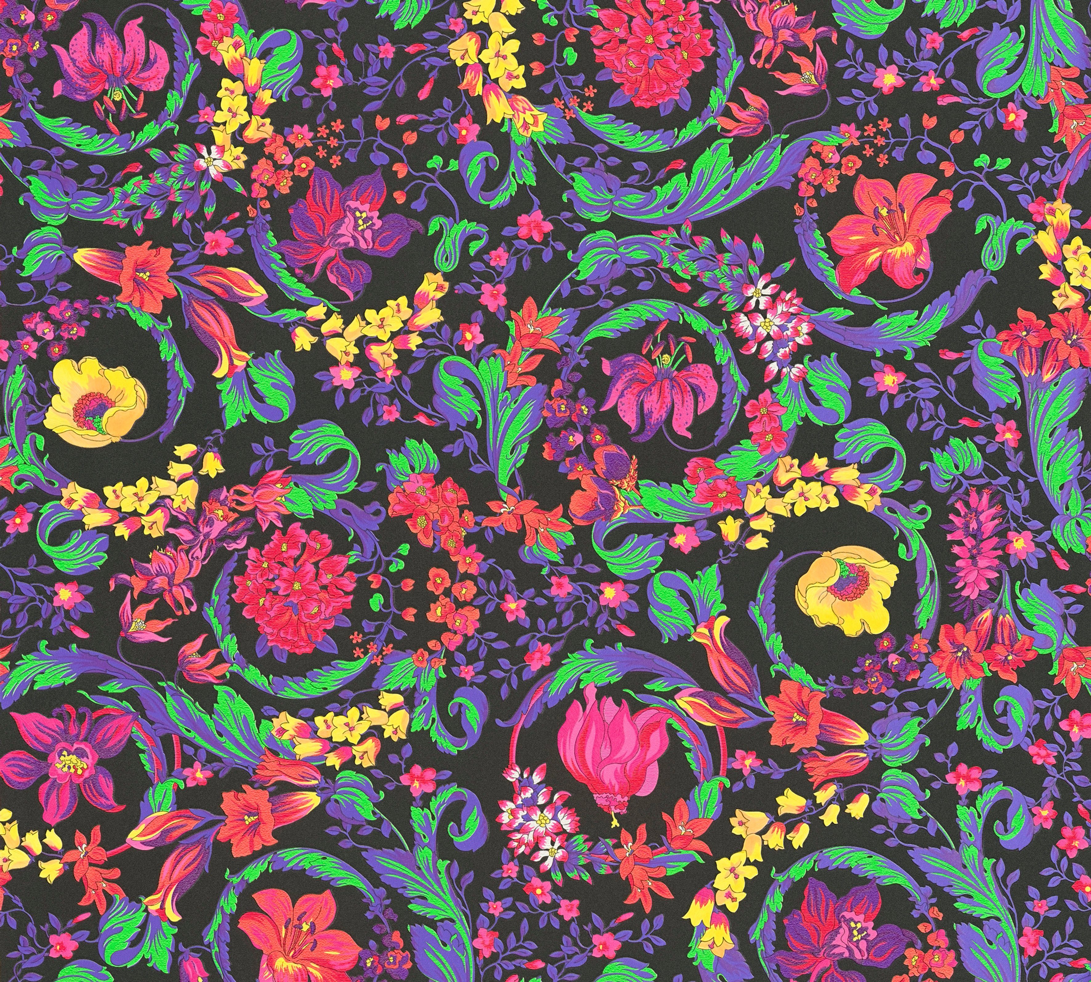 Versace Vliesbehang Wallpaper  5 Floral (1 stuk)