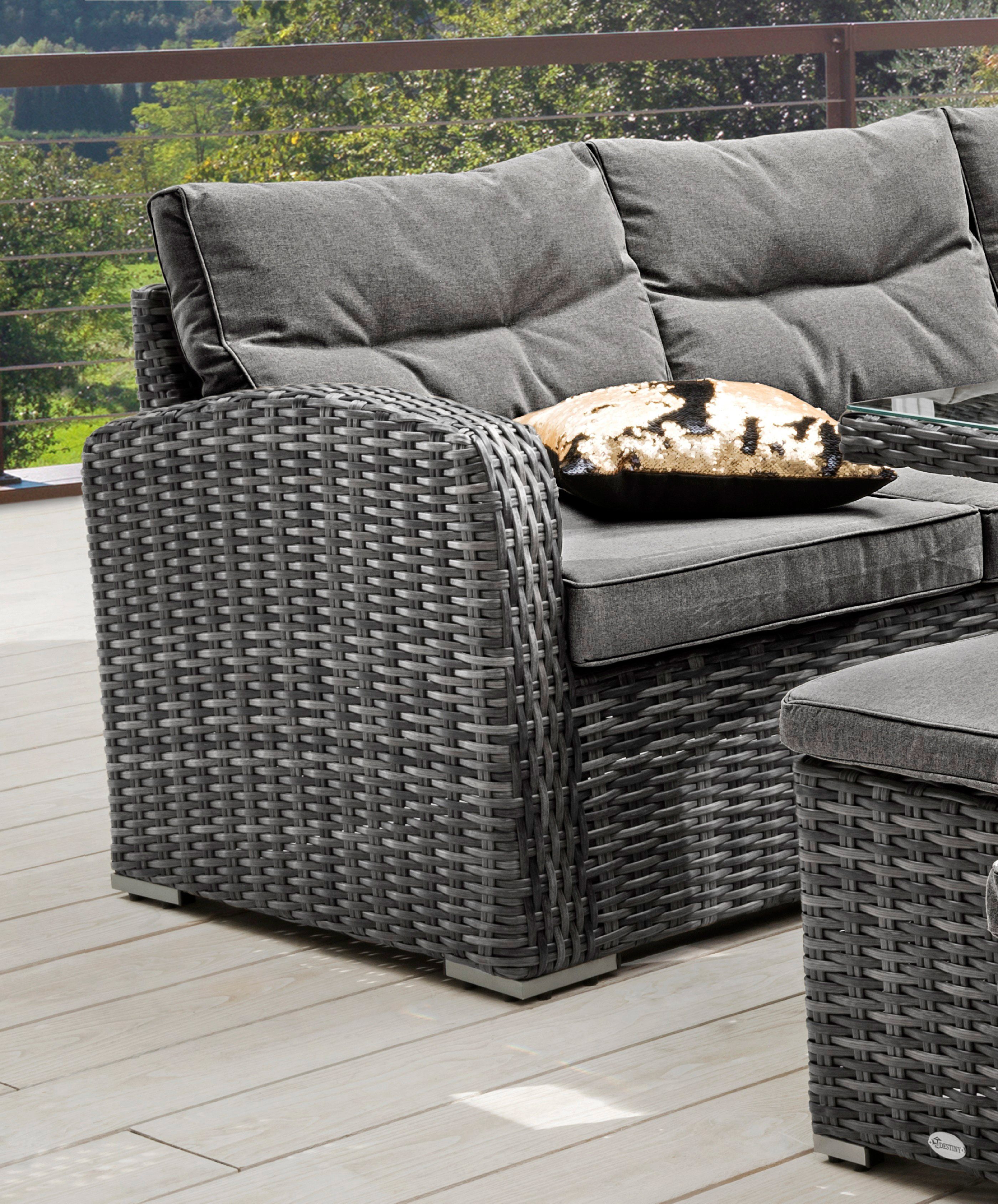 Destiny Tuinset Santa Ponsa Aluminium, polyrotan (set, 20-delig)