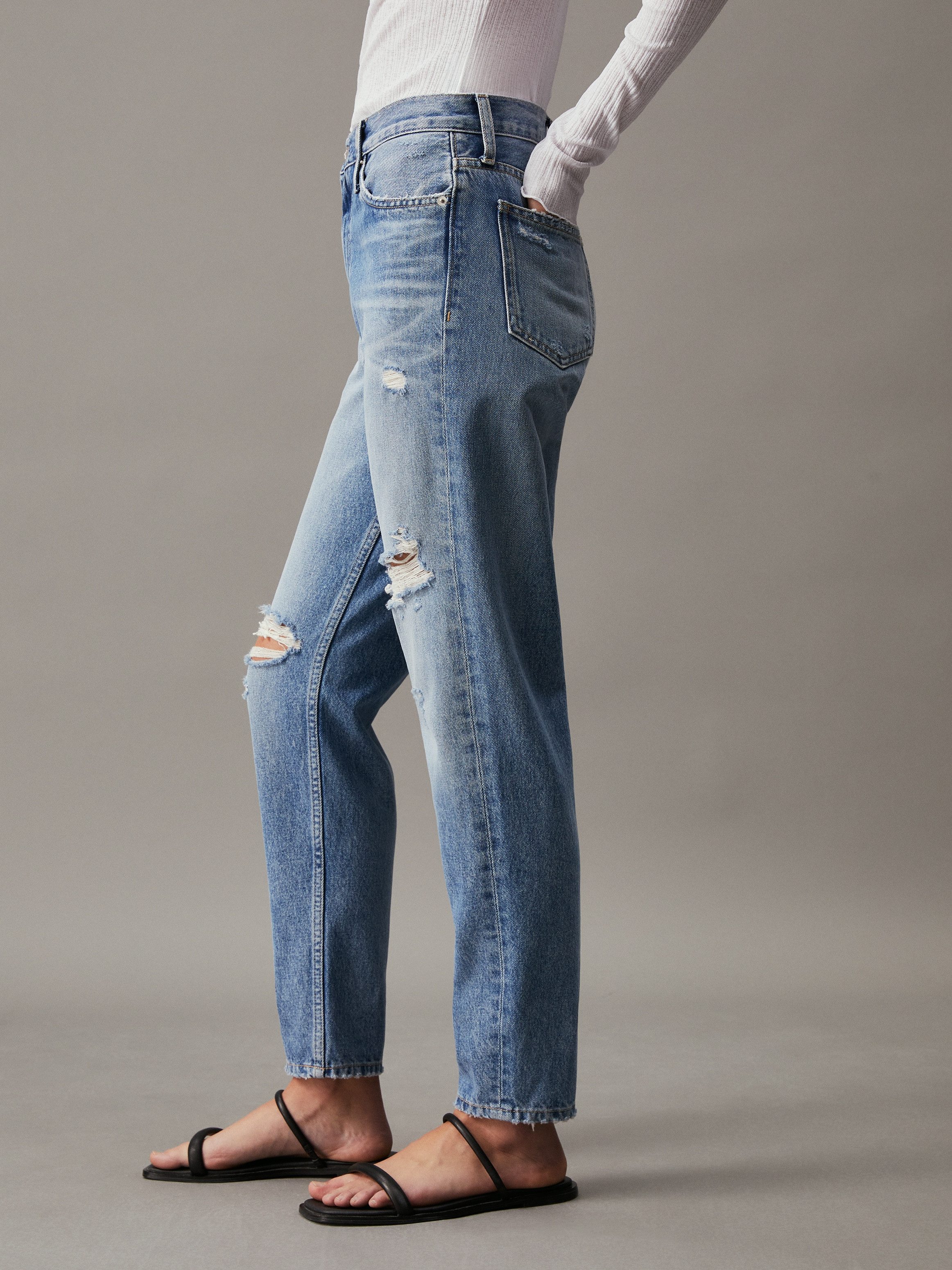 Calvin Klein Mom jeans MOM JEAN in 5-pocketsstijl