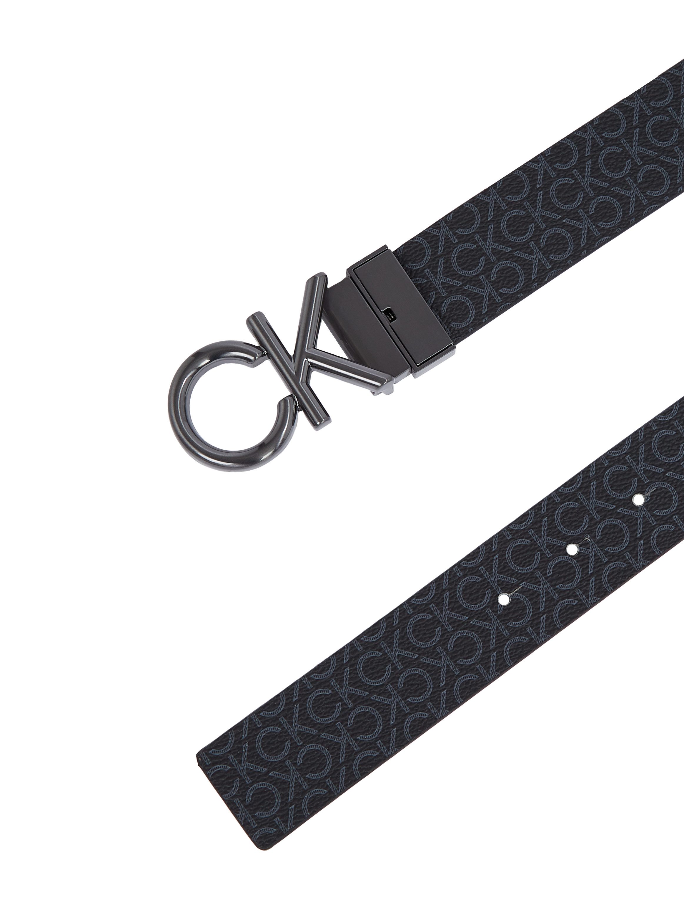 Calvin Klein Omkeerbare riem ADJ/REV CK METAL BOMBE MONO 35MM