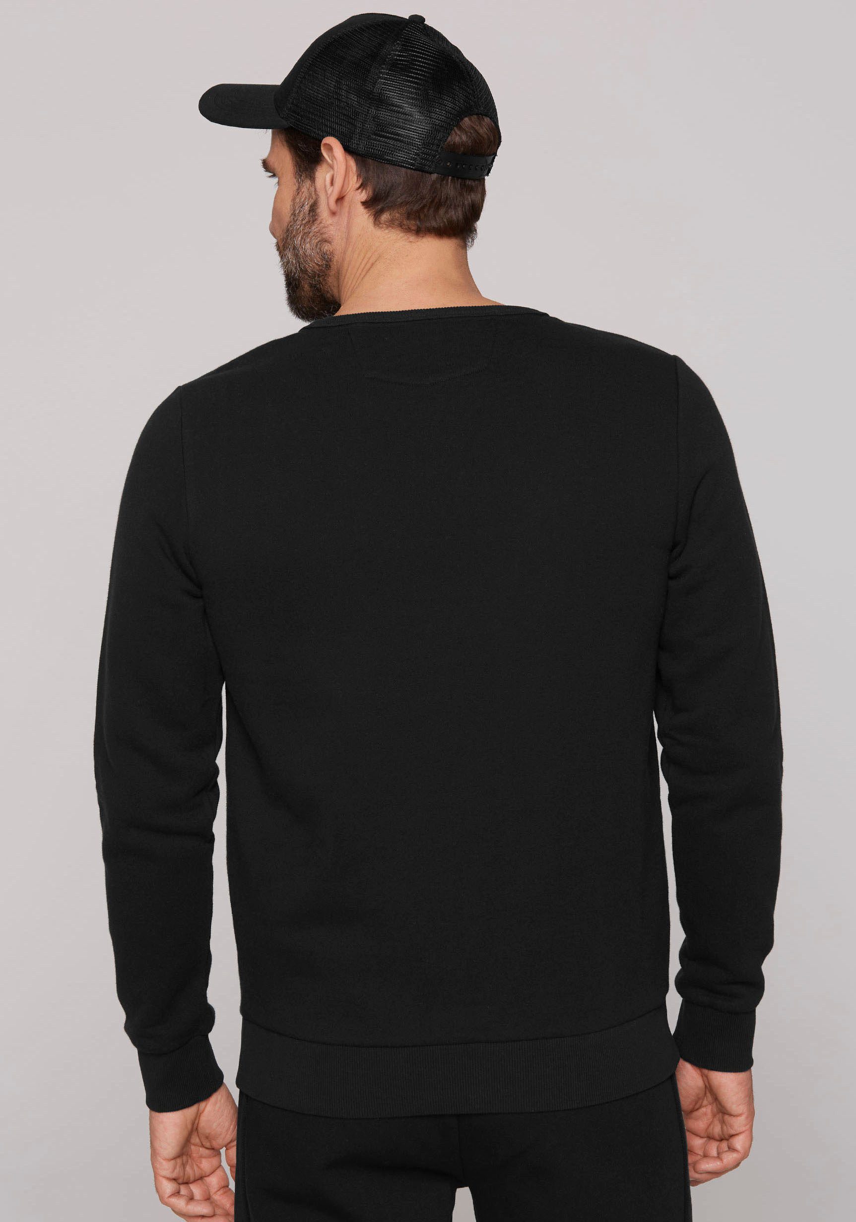 CAMP DAVID Sweatshirt met belettering