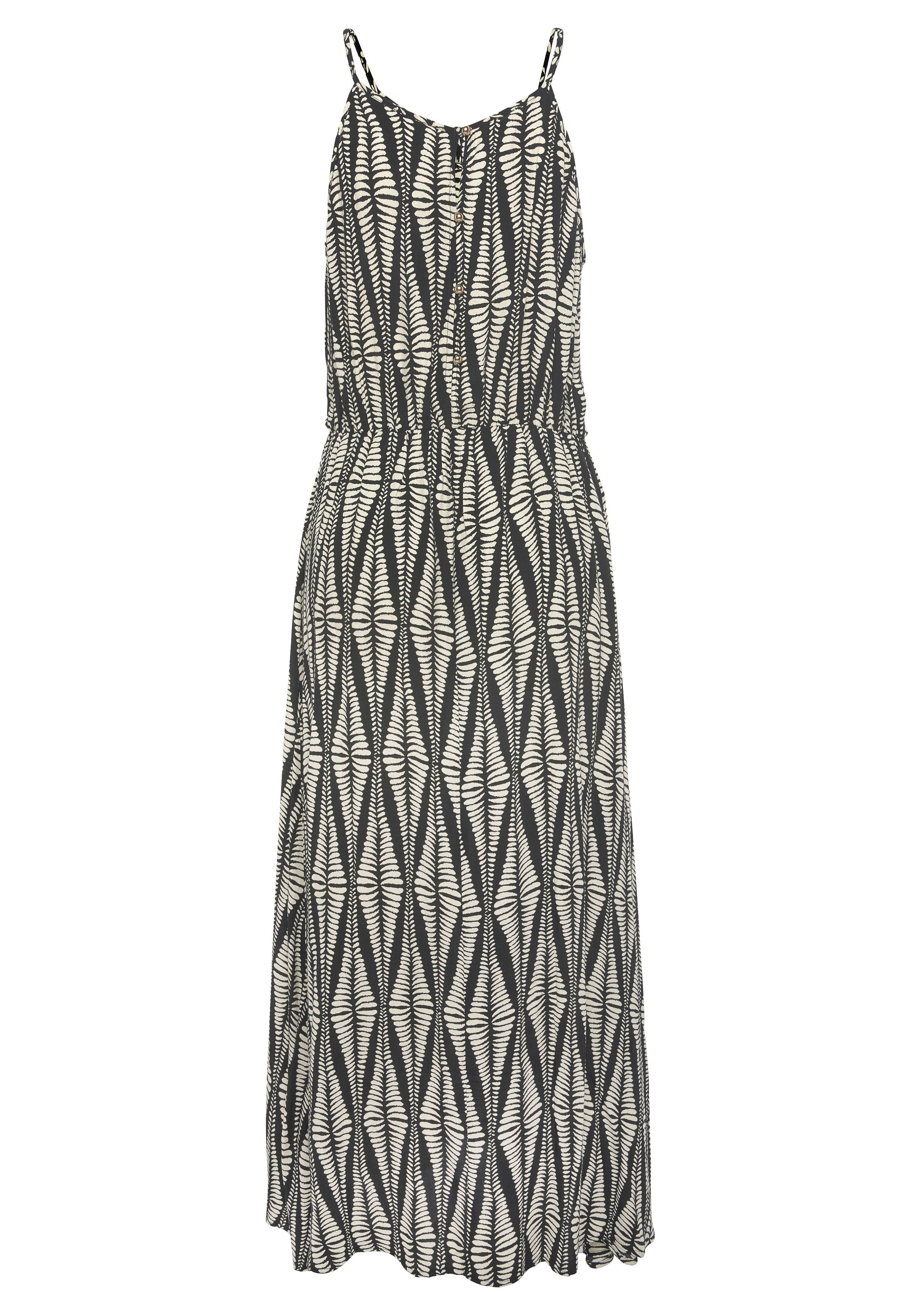 Lascana Maxi-jurk van geweven viscose