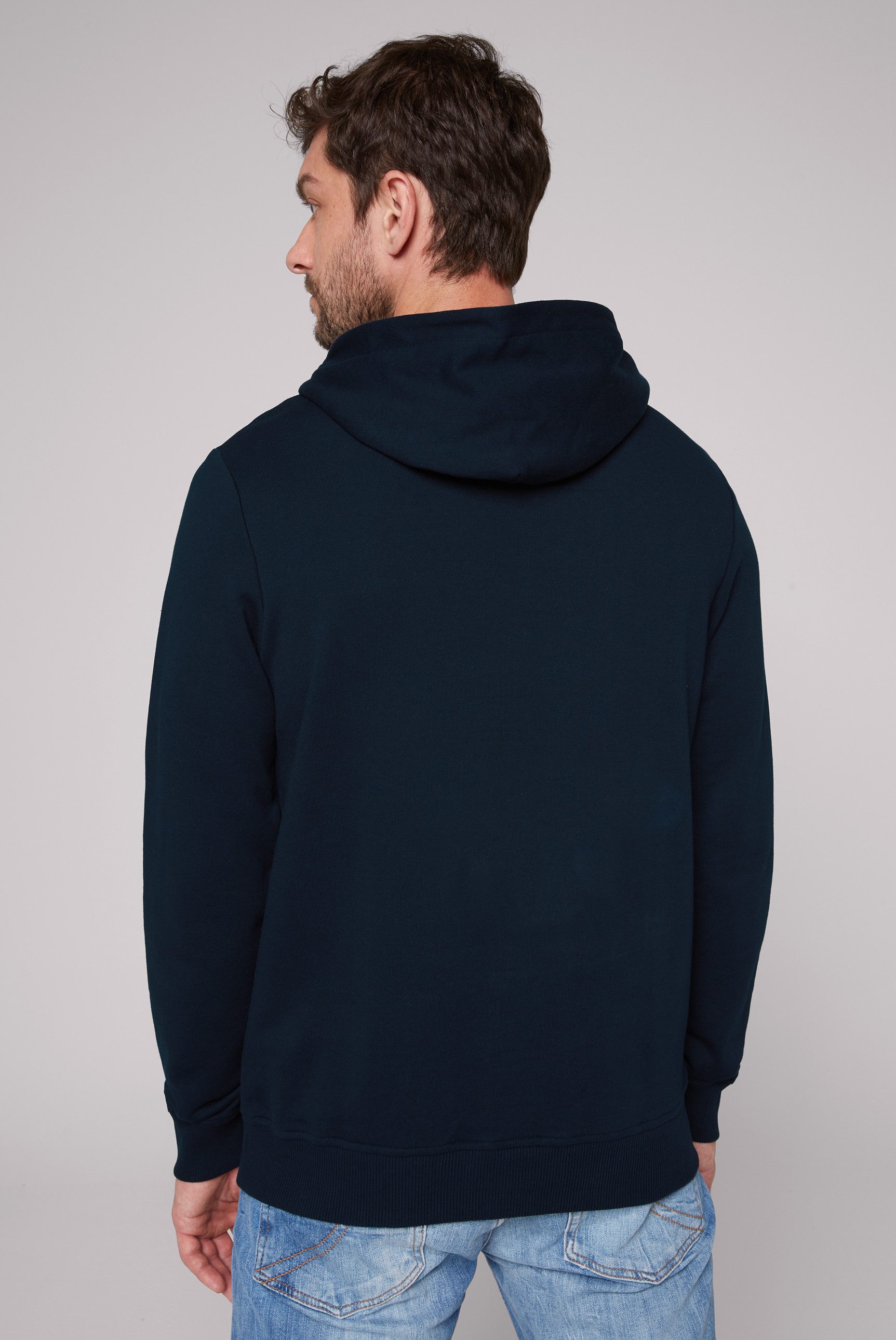 CAMP DAVID Hoodie met logoprint