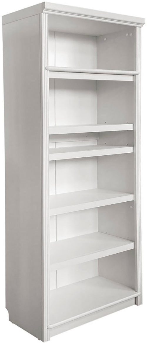Home affaire Boekenkast Soeren in 2 hoogten en 2 diepten, met veel bergruimte boekenkasten maat 220 cm x 33 cm wit
