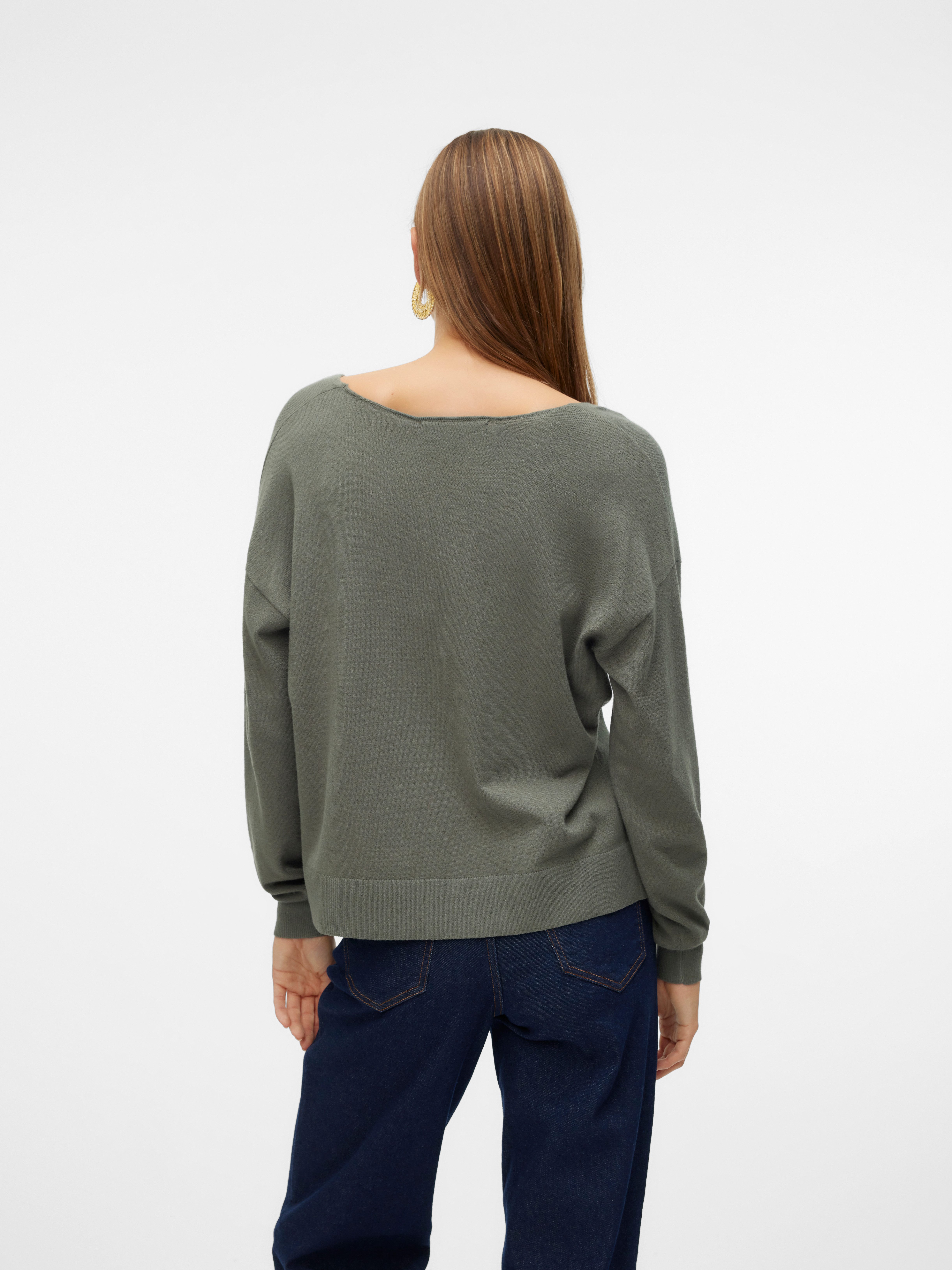 Vero Moda Trui met V-hals VMBREEZE LS V-NECK PULLOVER GA BOO