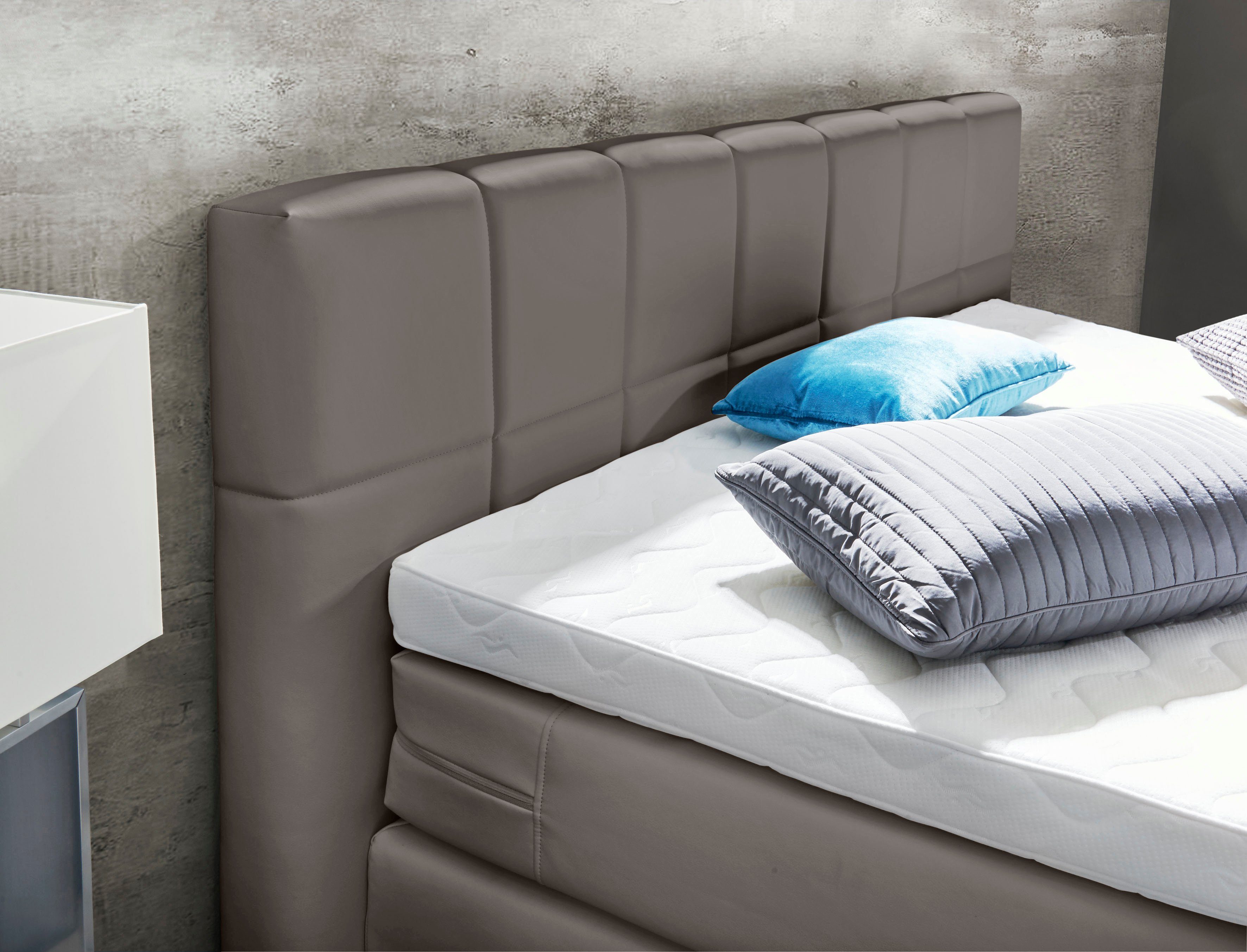 INOSIGN Boxspring Airdrie inclusief bedkist en topper