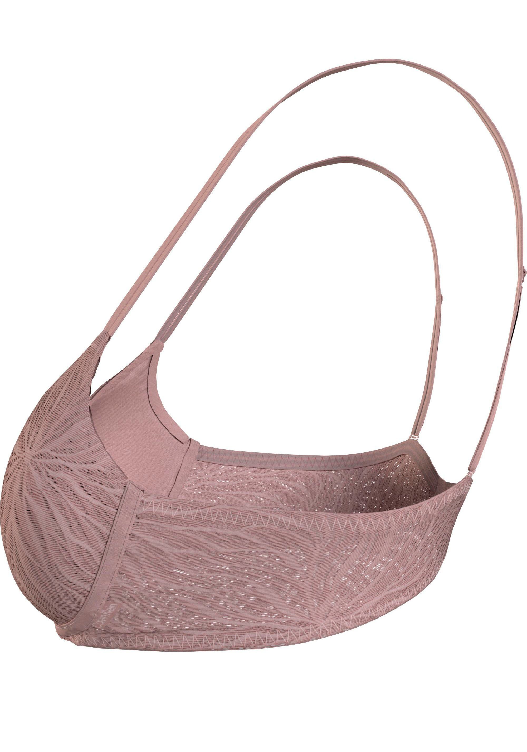 Calvin Klein Bh zonder beugels LIGHTLY LINED DEMI