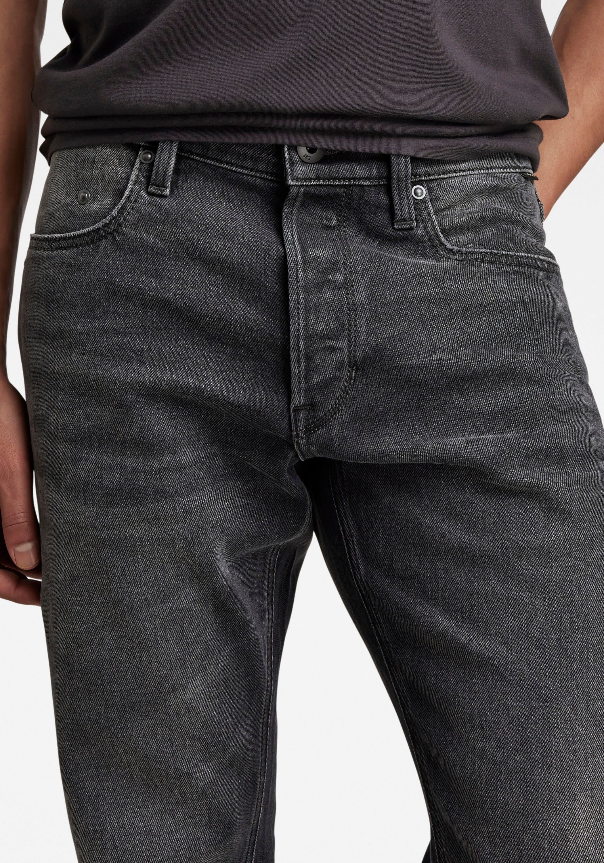 G-Star RAW Straight jeans Mosa Straight met lichte naden