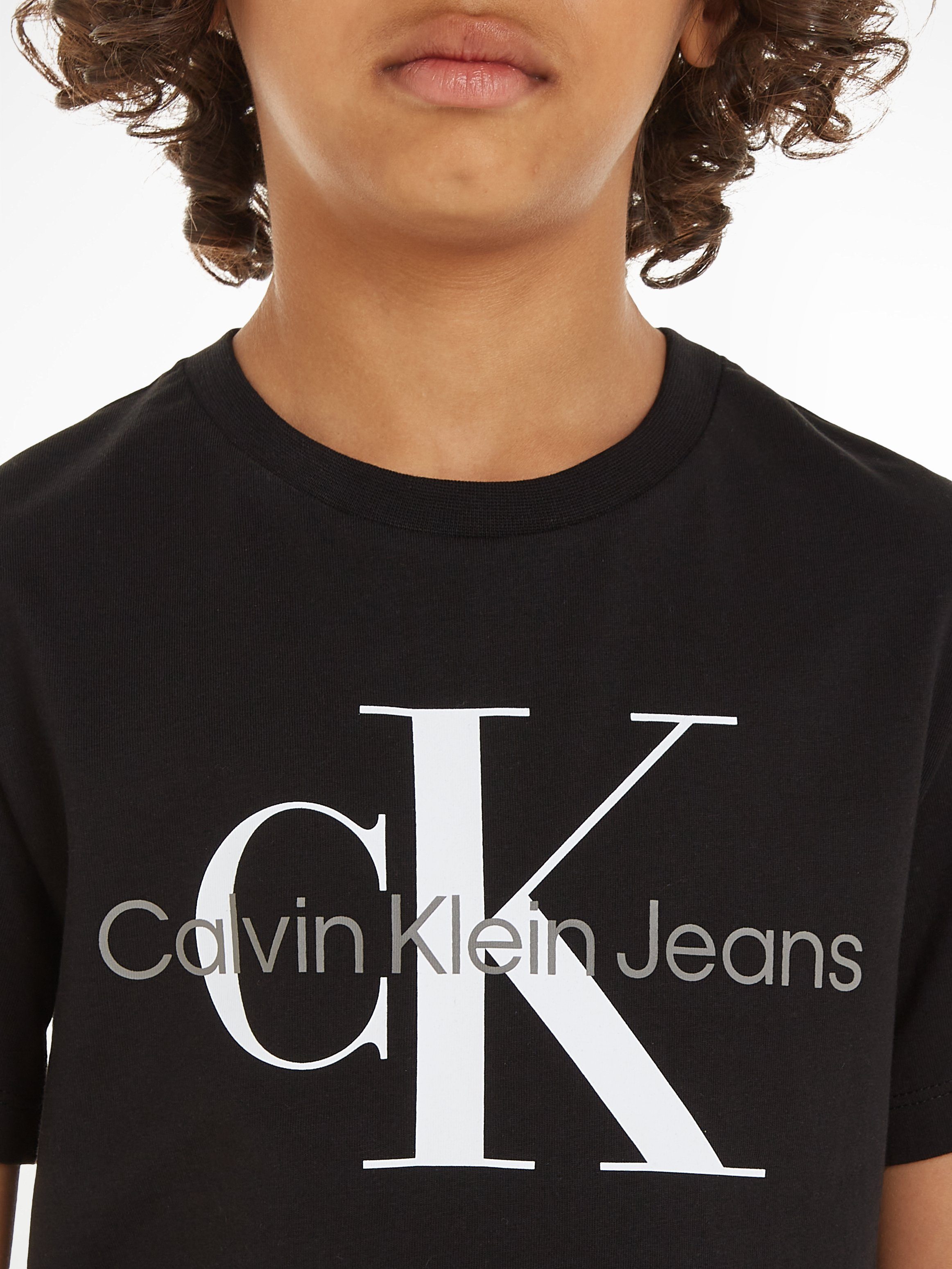 Calvin Klein T-shirt CK MONOGRAM SS T-SHIRT voor kinderen tot 16 jaar