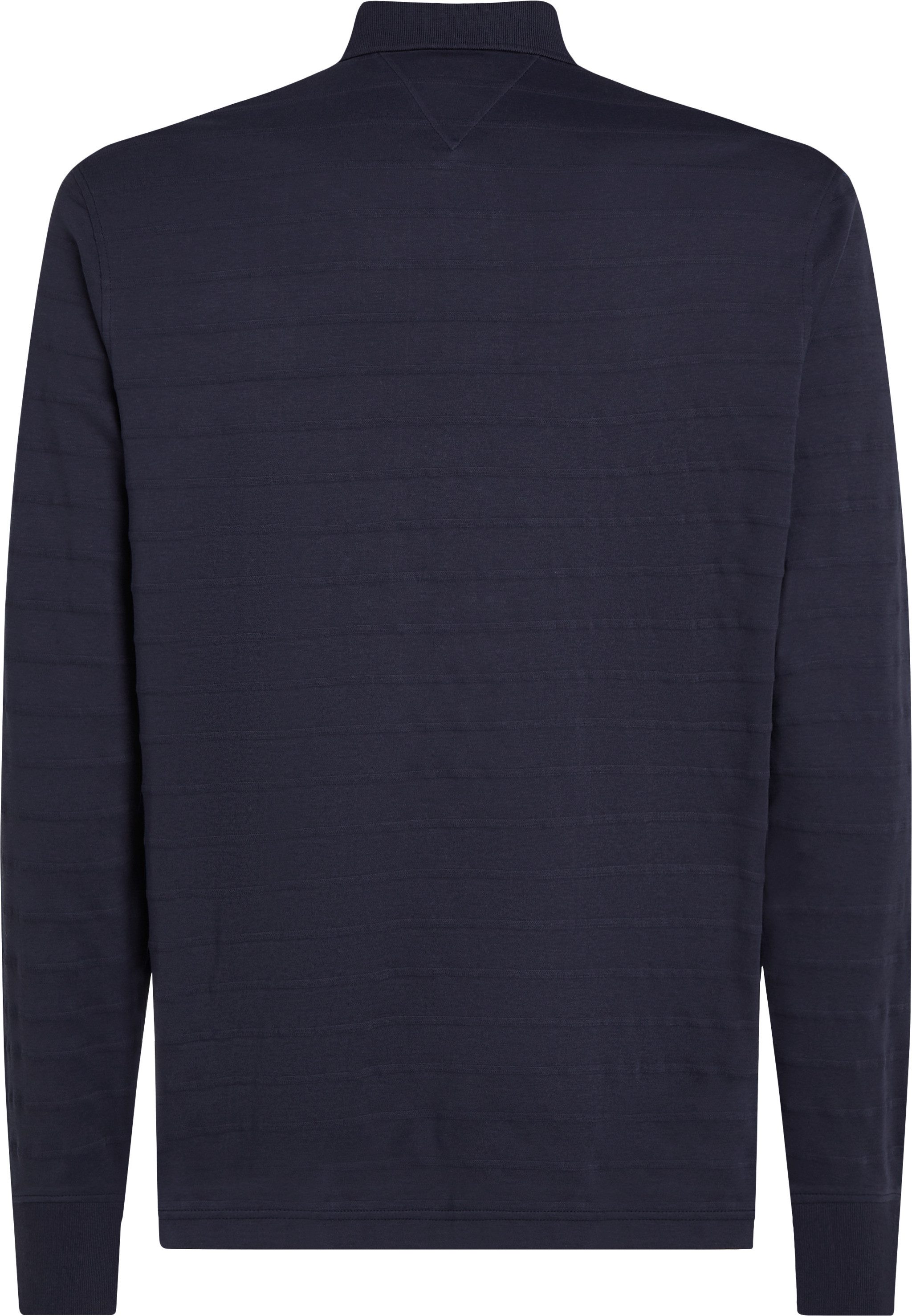 Tommy Hilfiger Poloshirt met lange mouwen MERC JACQUARD STRIPE LS REG POLO