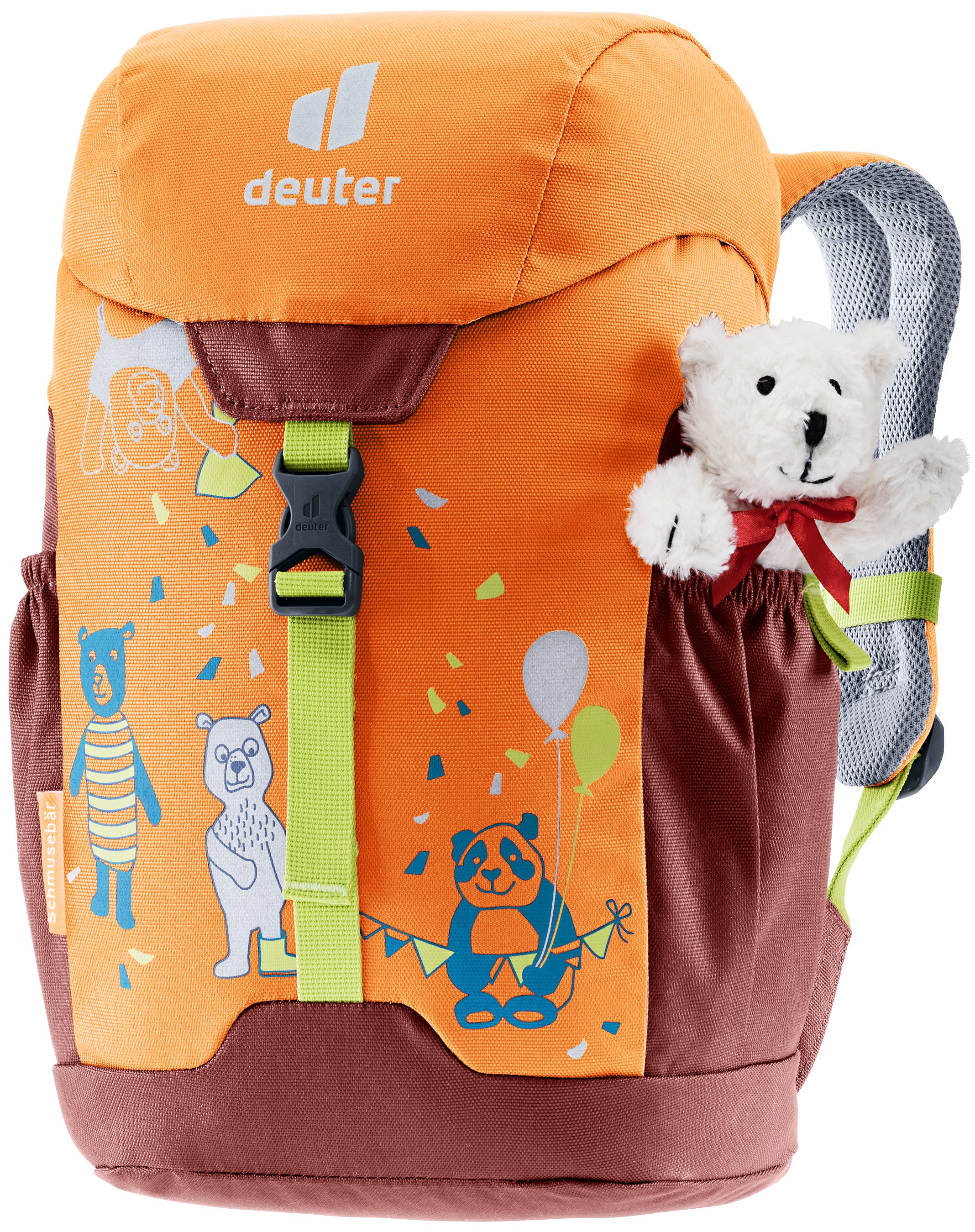 Deuter Kinderrugzak Knuffelbeer voor kinderen (1-delig) kinderen rugzakken oranje