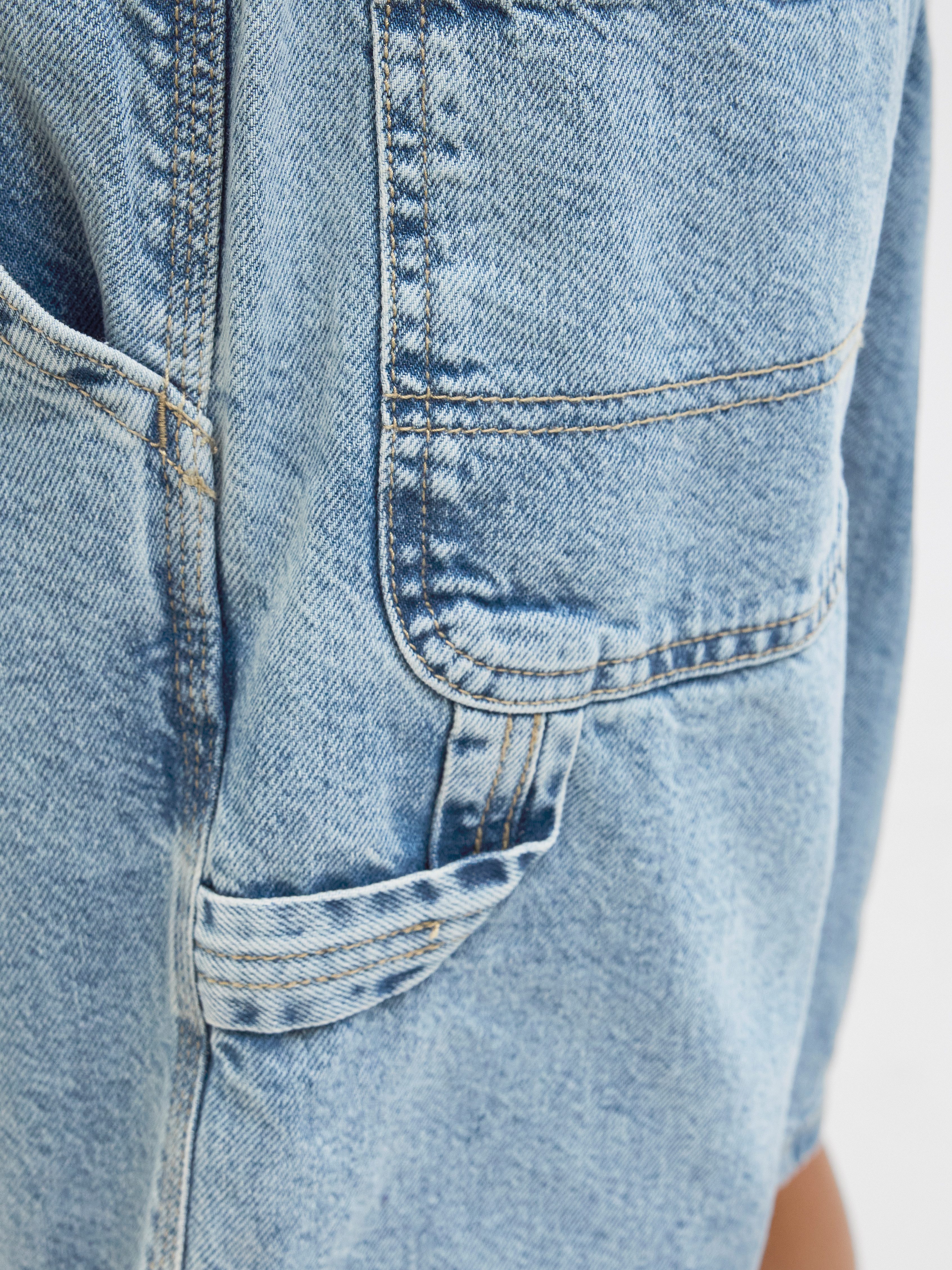 Jack & Jones Junior 3/4 broek JJITONY JJCARPENTER SHORTS SQ 234 SN JNR