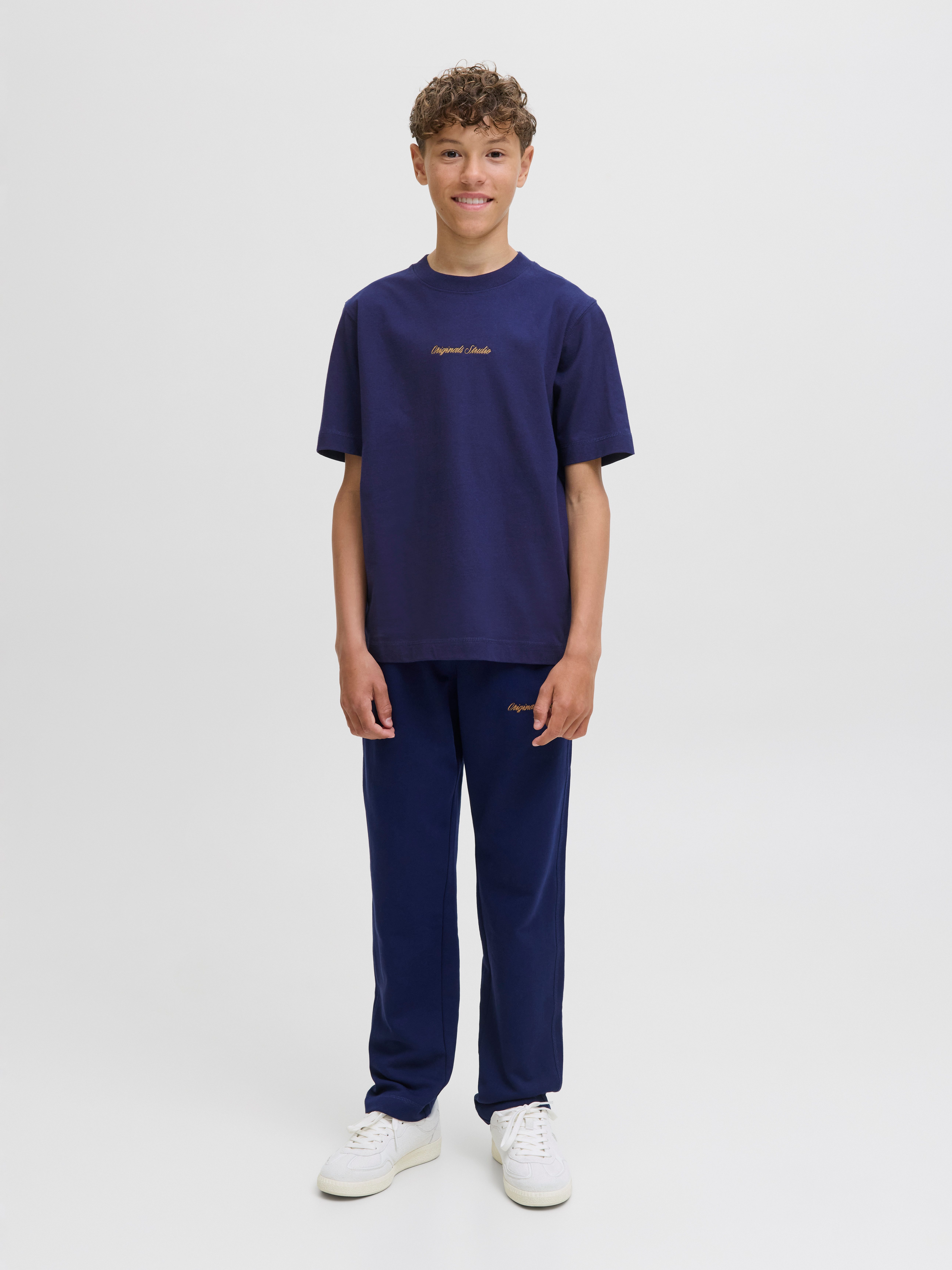 Jack & Jones Junior T-shirt JORNORREBRO EMB TEE SS CN NOOS JNR