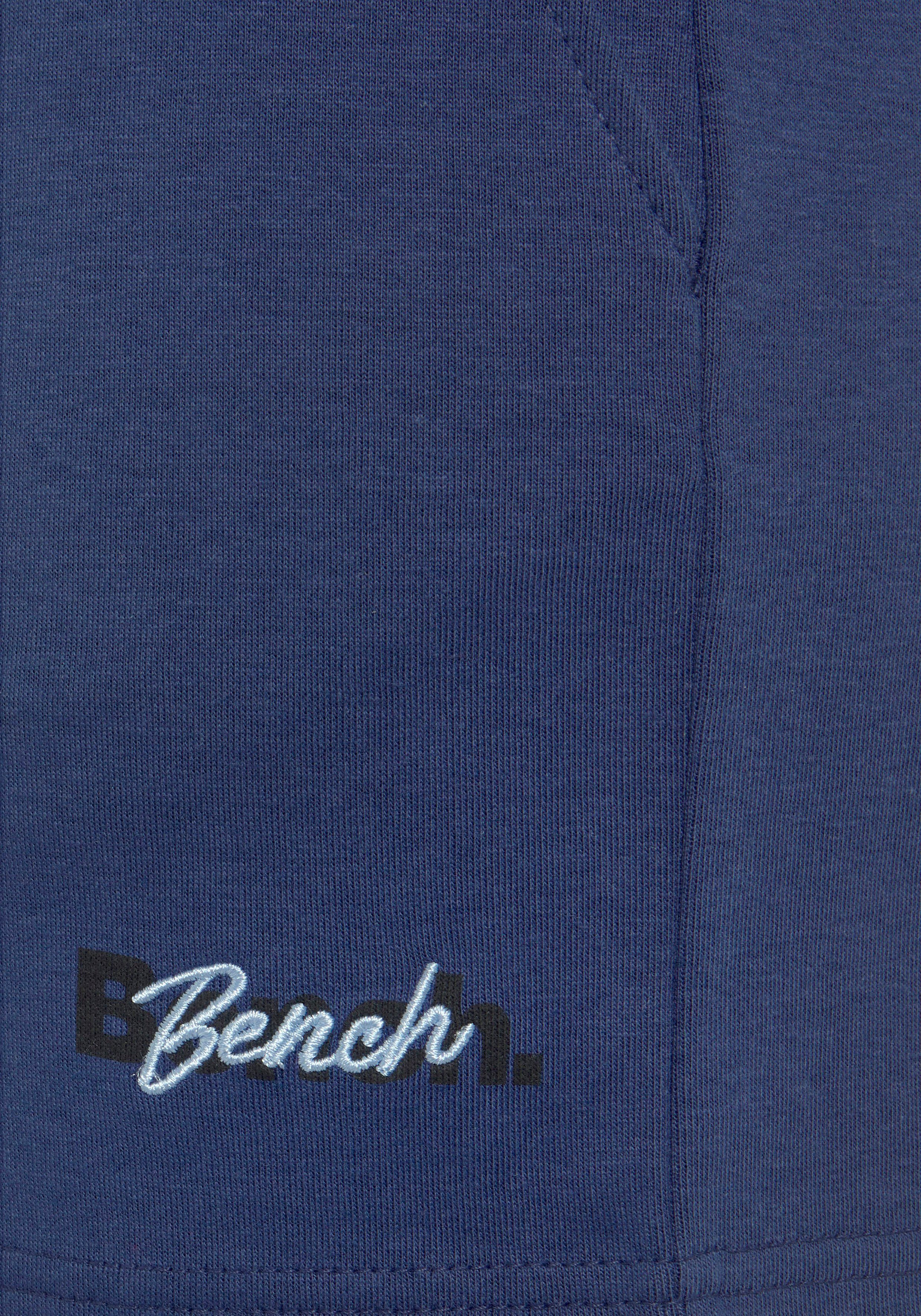 Bench. Loungewear Short met logoprint en borduursel