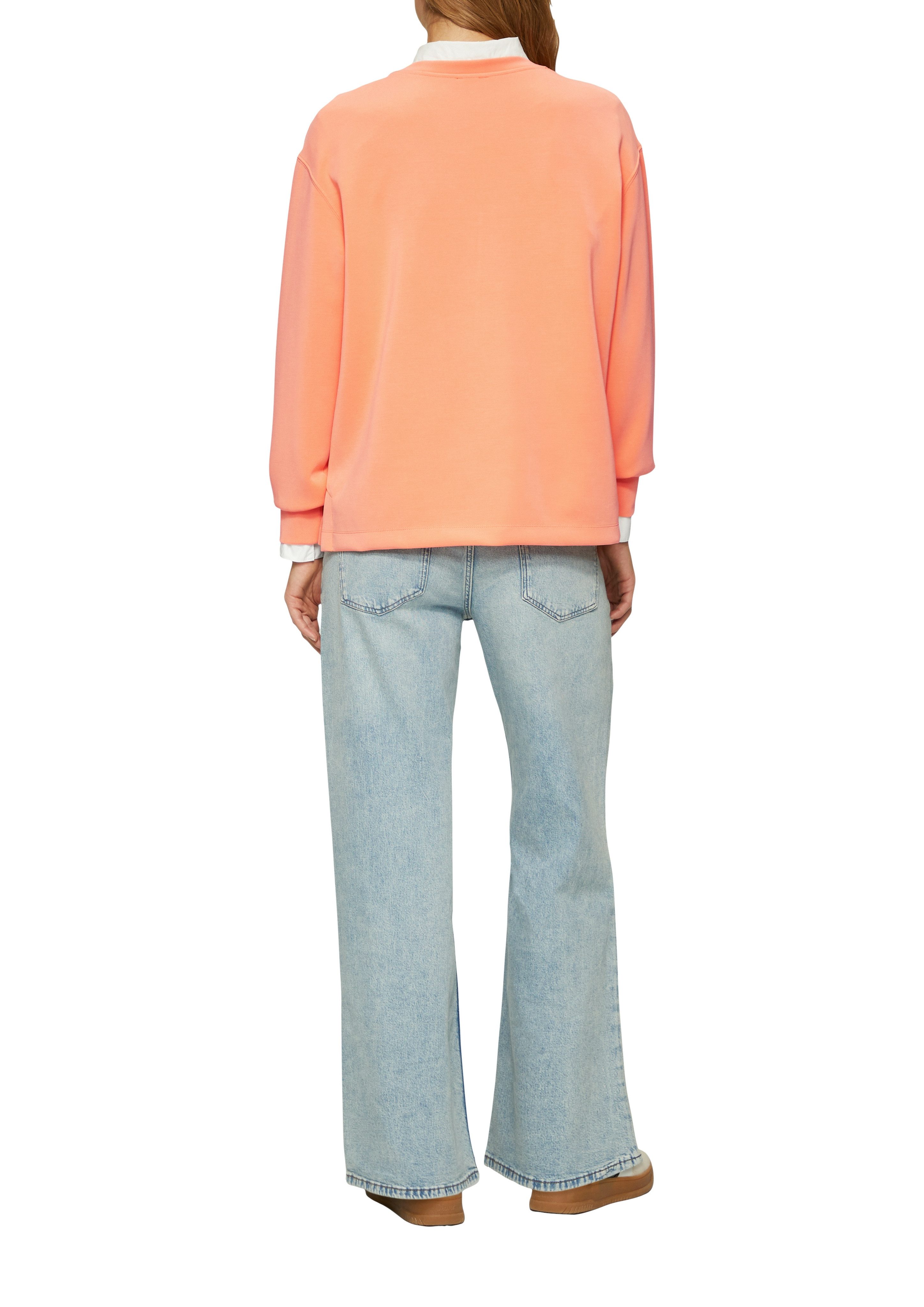 s.Oliver Sweatshirt met belettering