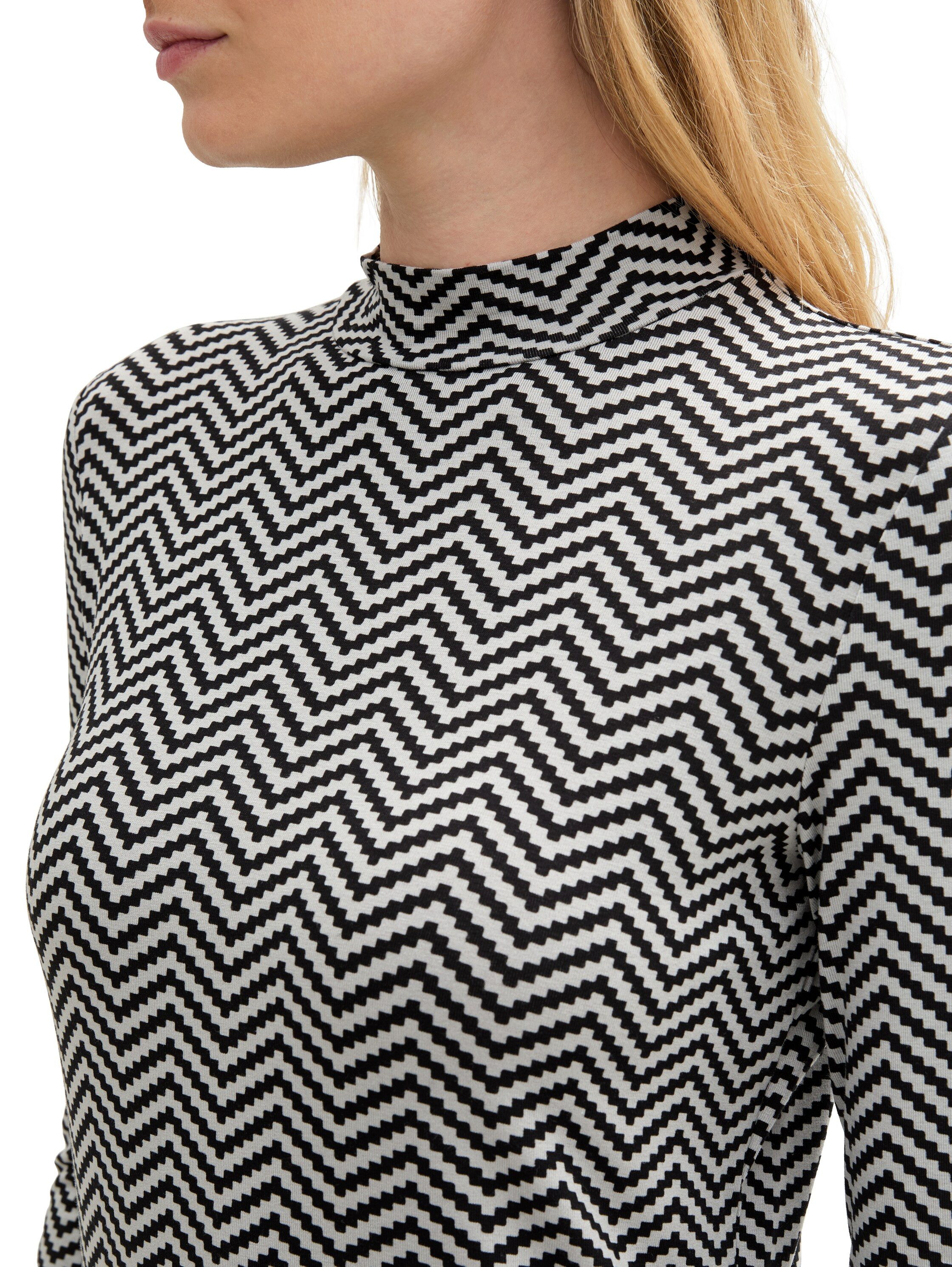 Tom Tailor T-shirt met all-over motief